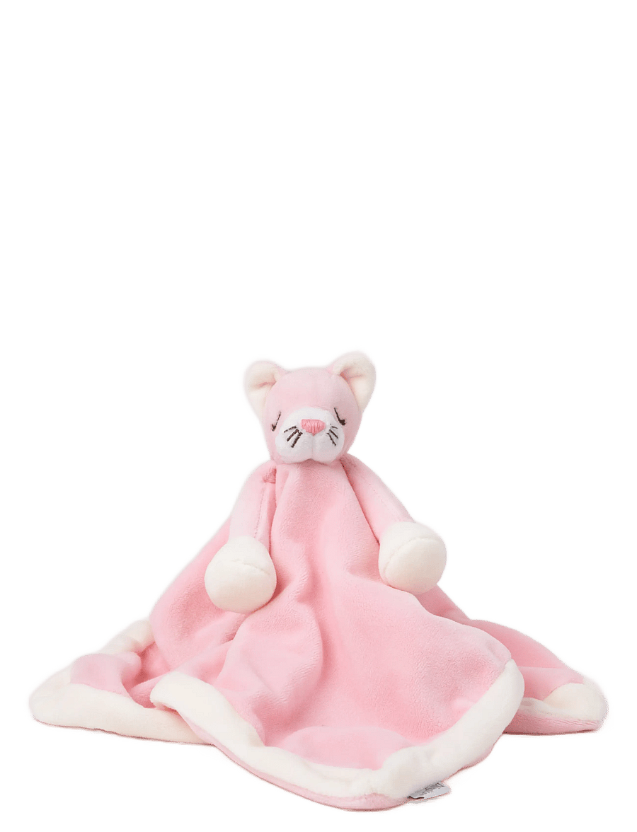 Teddykompaniet - Diinglisar, Blankie, Cat, Baby pink - die niedrigsten preise - pink - 1