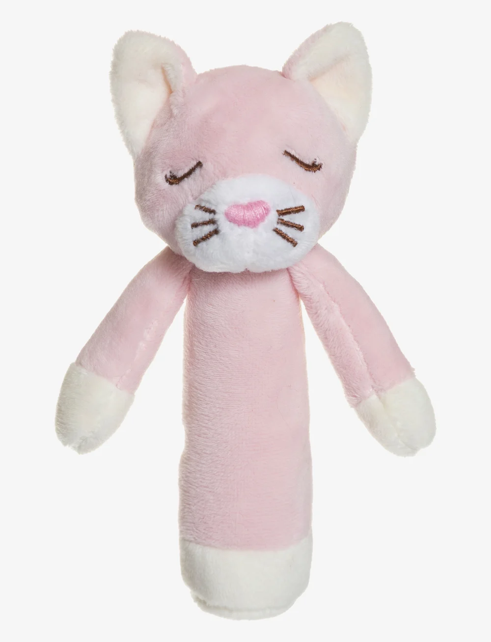 Teddykompaniet - Diinglisar, Rattle, Cat, Baby pink - rasseln - pink - 0