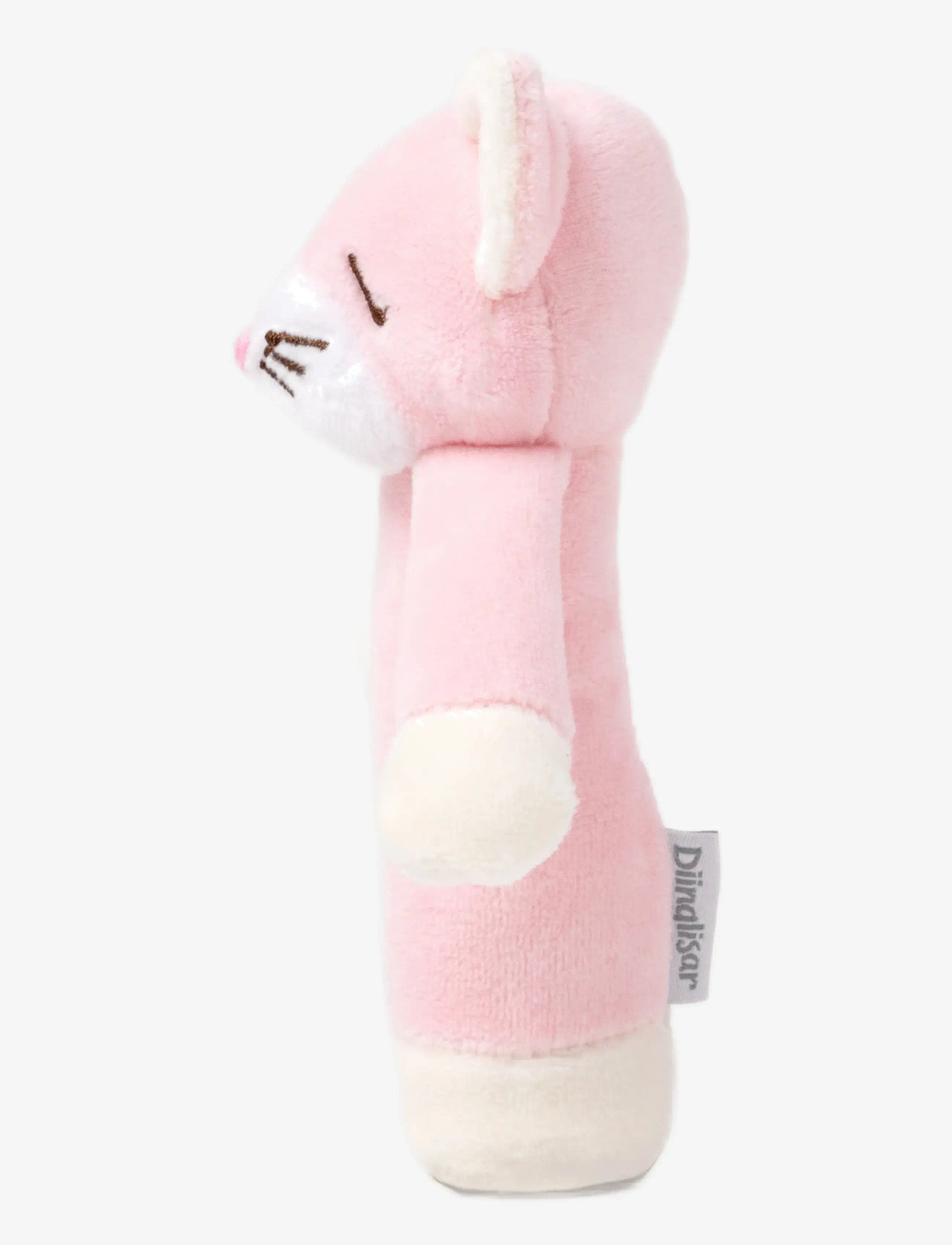 Teddykompaniet - Diinglisar, Rattle, Cat, Baby pink - rasseln - pink - 1