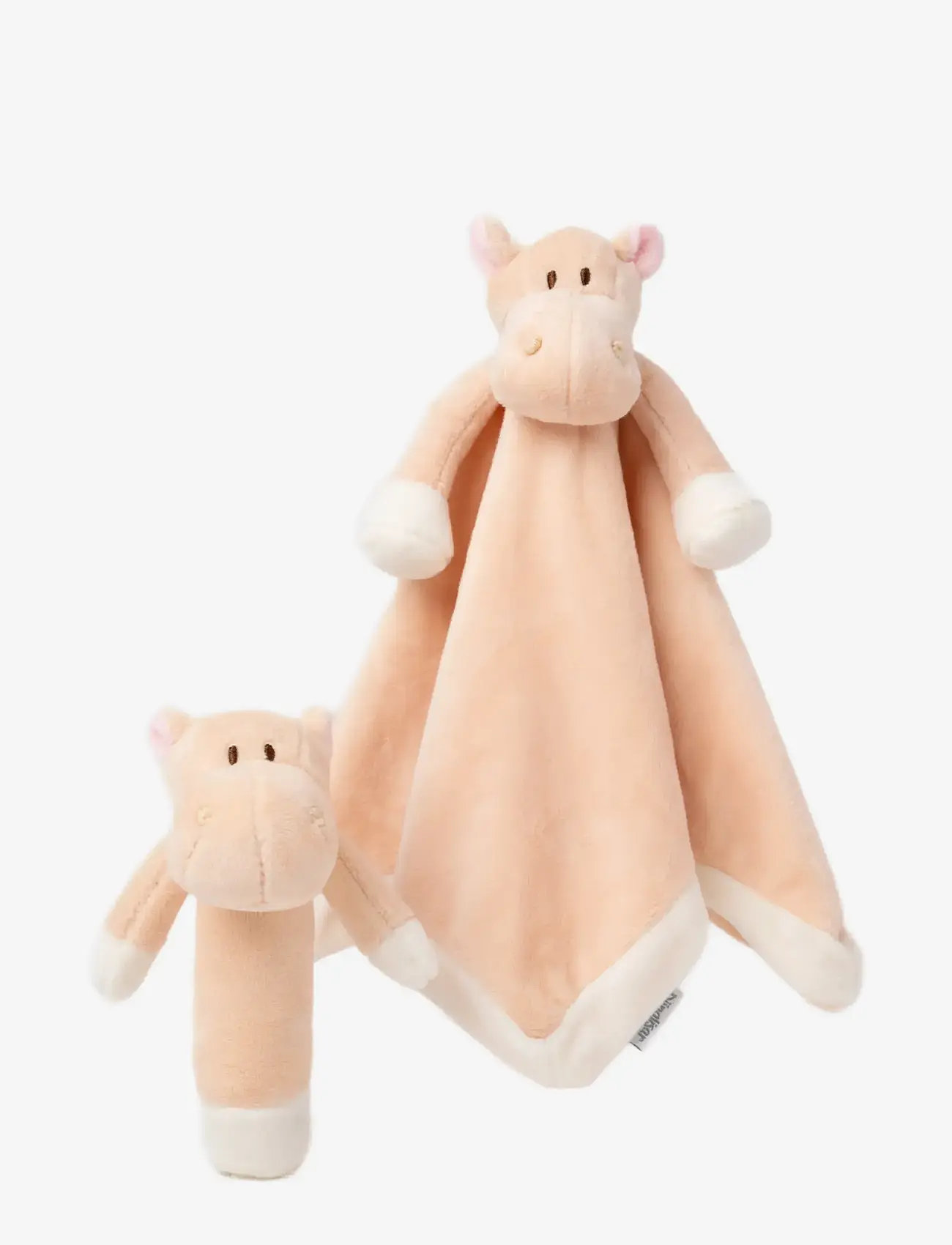 Teddykompaniet - Diinglisar, Blankie, Hippo, Apricot - schmusetuch - orange - 4