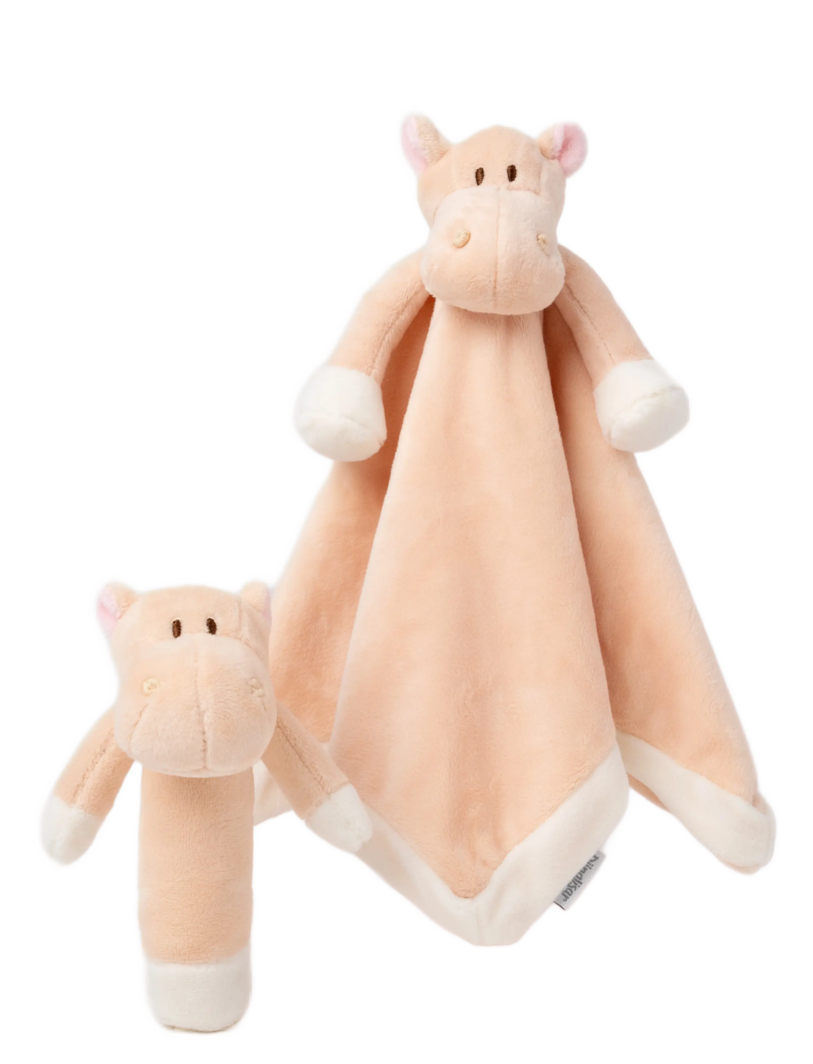 Teddykompaniet - Diinglisar, Rattle, Hippo, Apricot - rangler - orange - 3