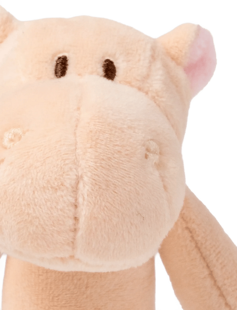 Teddykompaniet - Diinglisar, Rattle, Hippo, Apricot - kõrinad - orange - 4