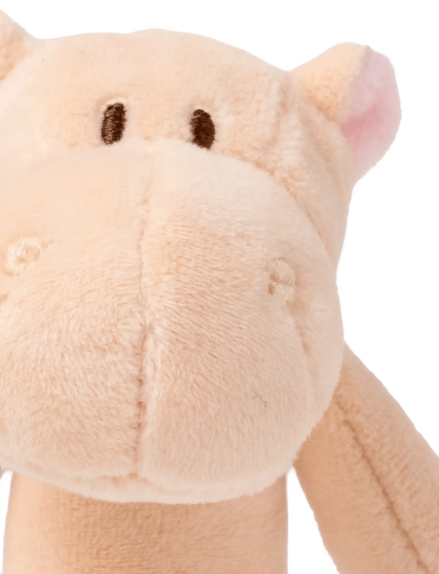 Teddykompaniet - Diinglisar, Rattle, Hippo, Apricot - rasseln - orange - 4