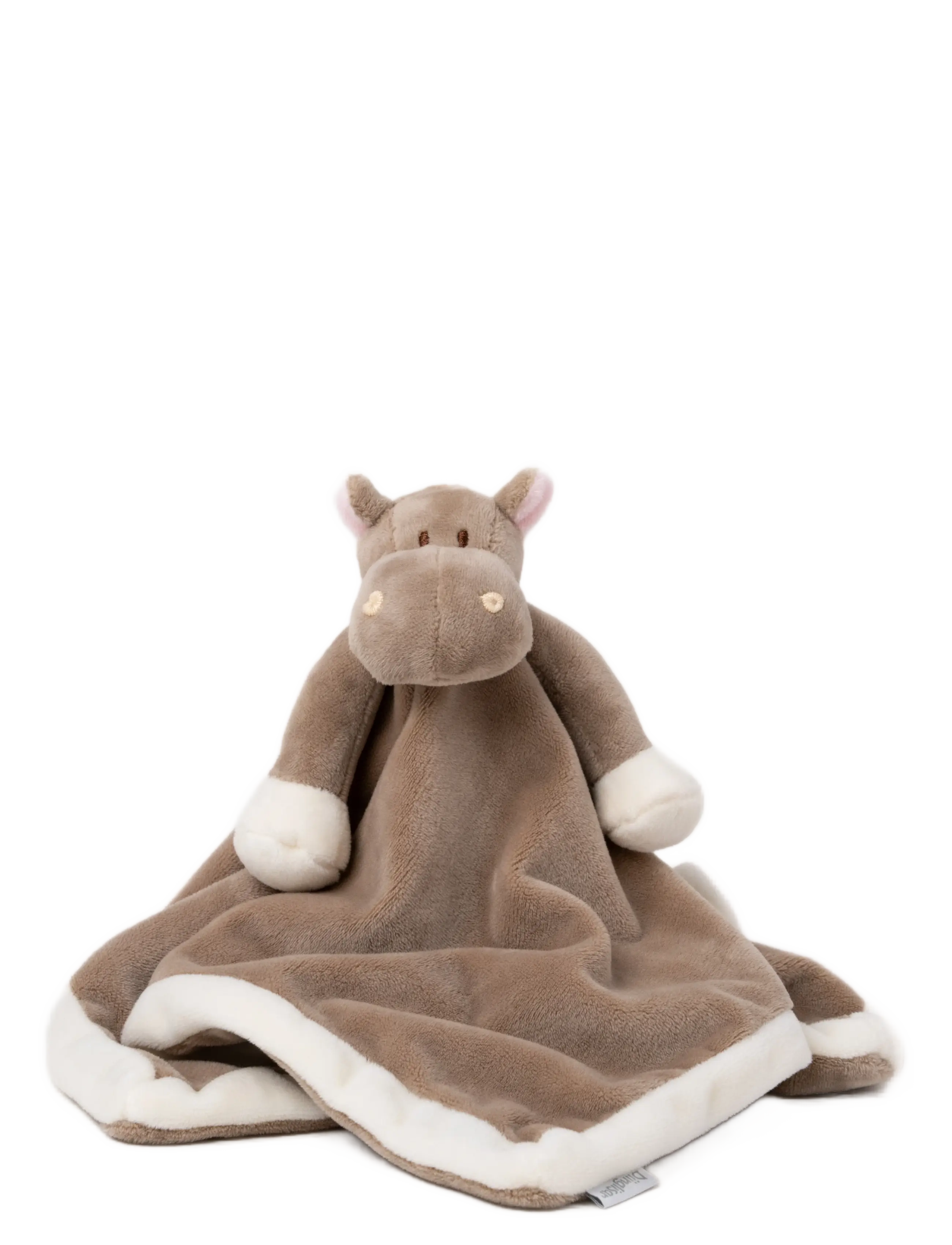 Teddykompaniet - Diinglisar, Blankie, Hippo, Mud - hjúfrunarteppi - grey - 2