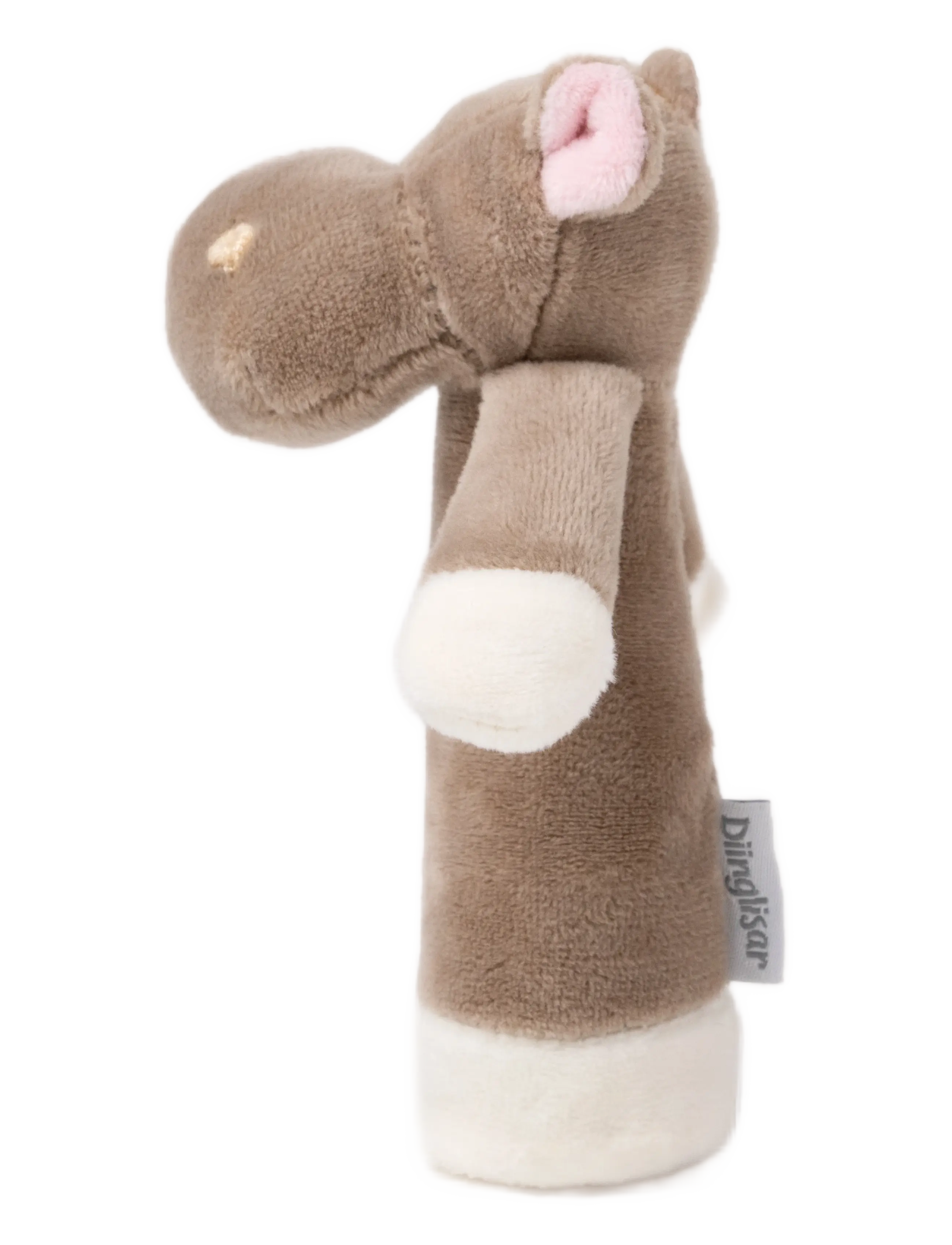 Teddykompaniet - Diinglisar, Rattle, Hippo, Mud - rangler - grey - 1