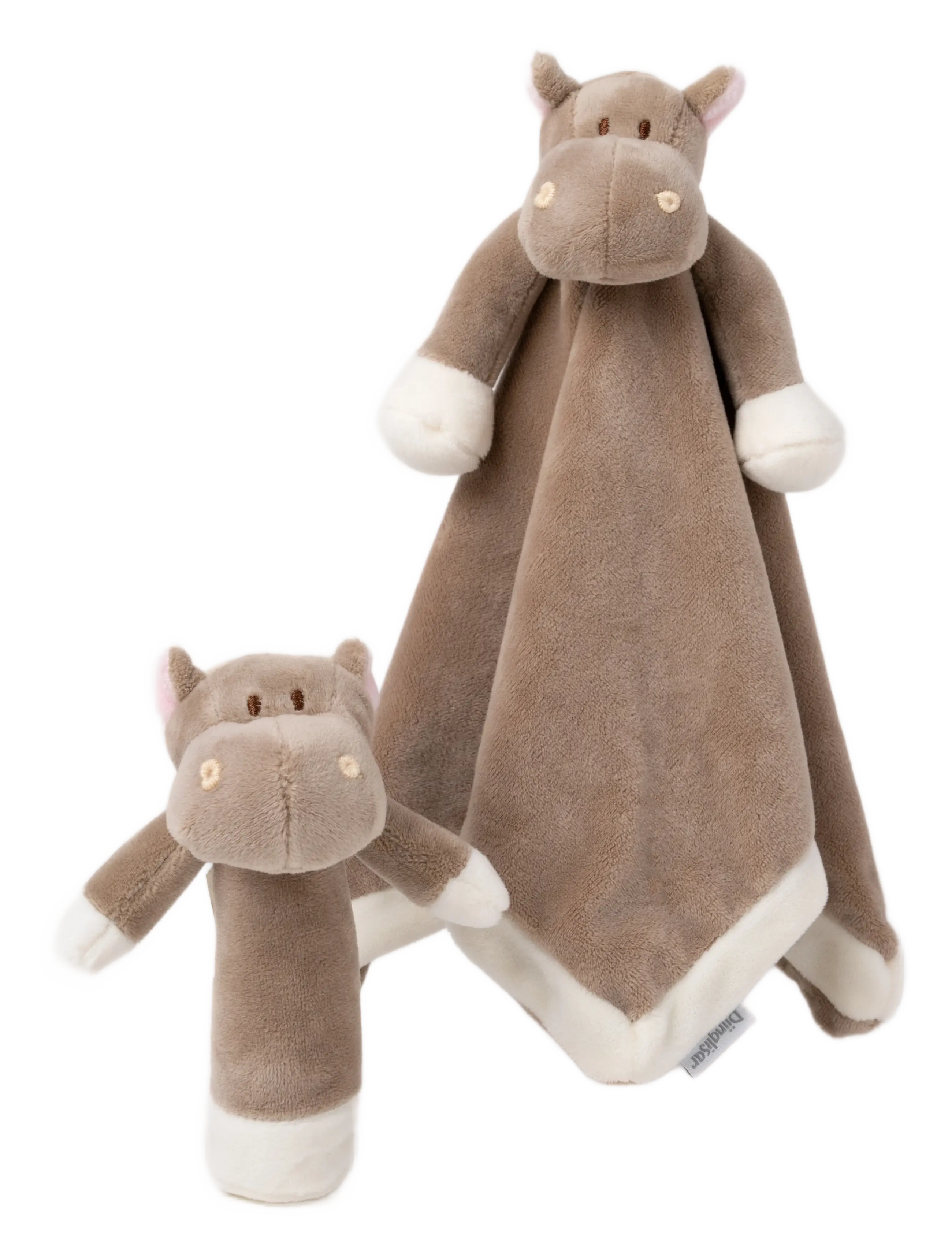 Teddykompaniet - Diinglisar, Rattle, Hippo, Mud - rangler - grey - 2