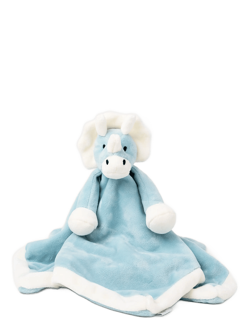 Teddykompaniet - Diinglisar, Blankie, Dino, Teal - schmusetuch - blue - 1