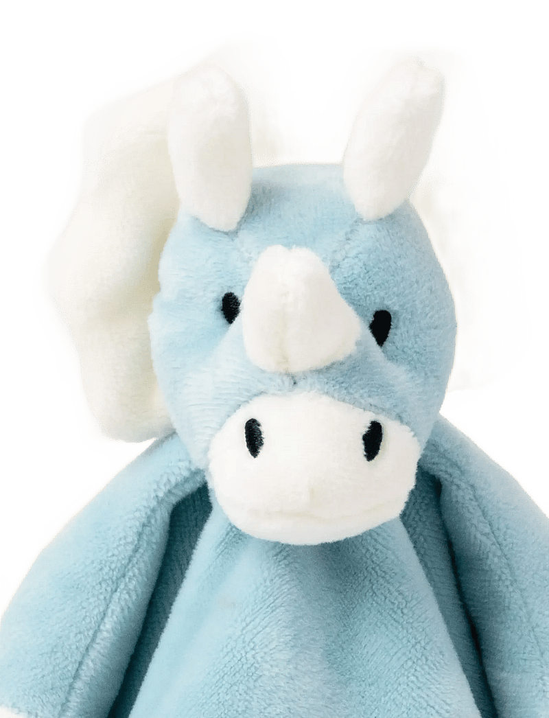 Teddykompaniet - Diinglisar, Blankie, Dino, Teal - schmusetuch - blue - 4