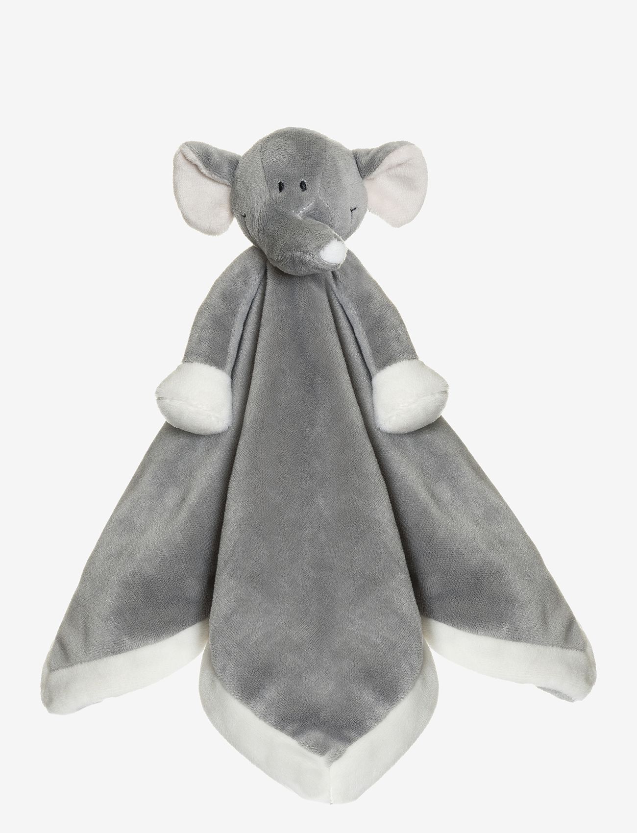 Teddykompaniet - Diinglisar, Snuttefilt, Elefant, Grå - snuttefiltar - grey - 1