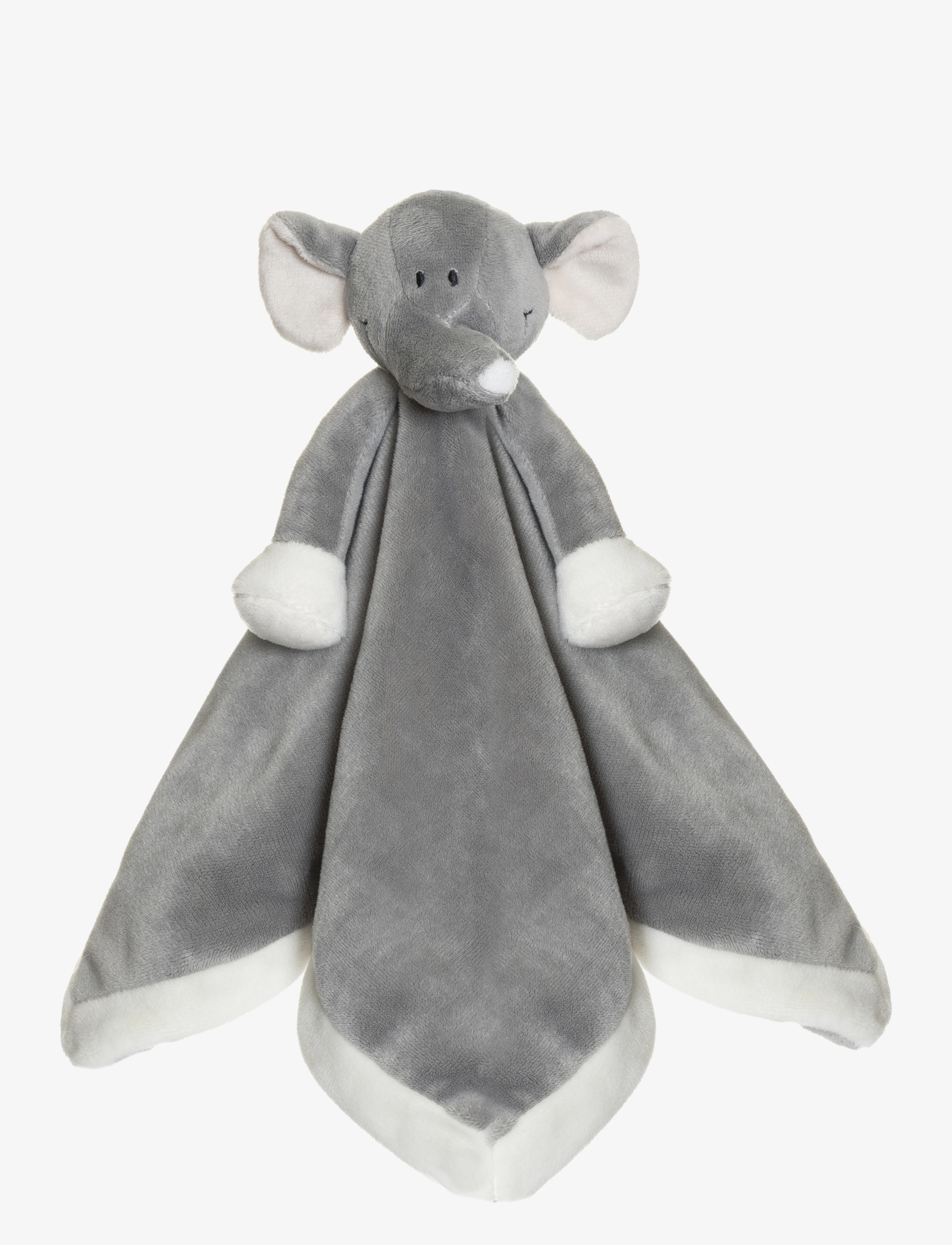 Teddykompaniet Diinglisar, Snuttefilt, Elefant, Grå - Babyleksaker - GREY / grey