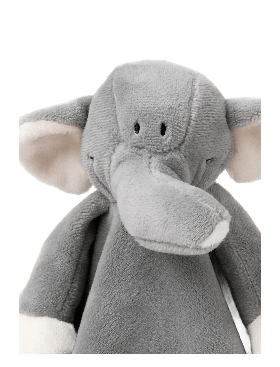 Teddykompaniet - Diinglisar, Blankie, Elephant, Grey - couvertures câlins - grey - 3