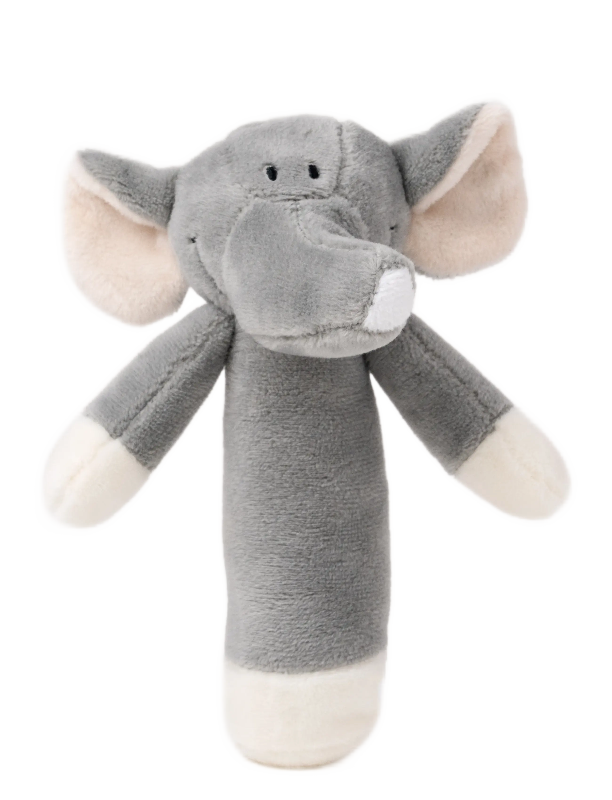 Teddykompaniet Diinglisar, Rattle, Elephant, Grey - Toys 0-2 years  - GREY / grey