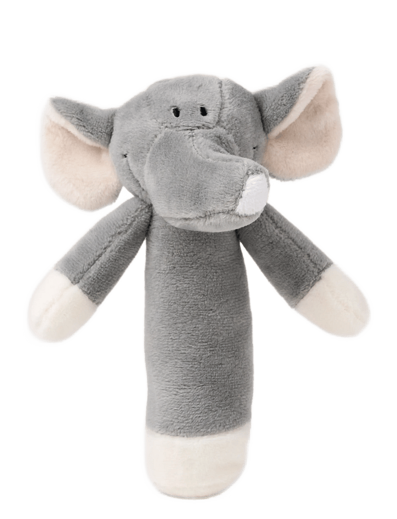 Teddykompaniet - Diinglisar, Rattle, Elephant, Grey - kõrinad - grey - 1