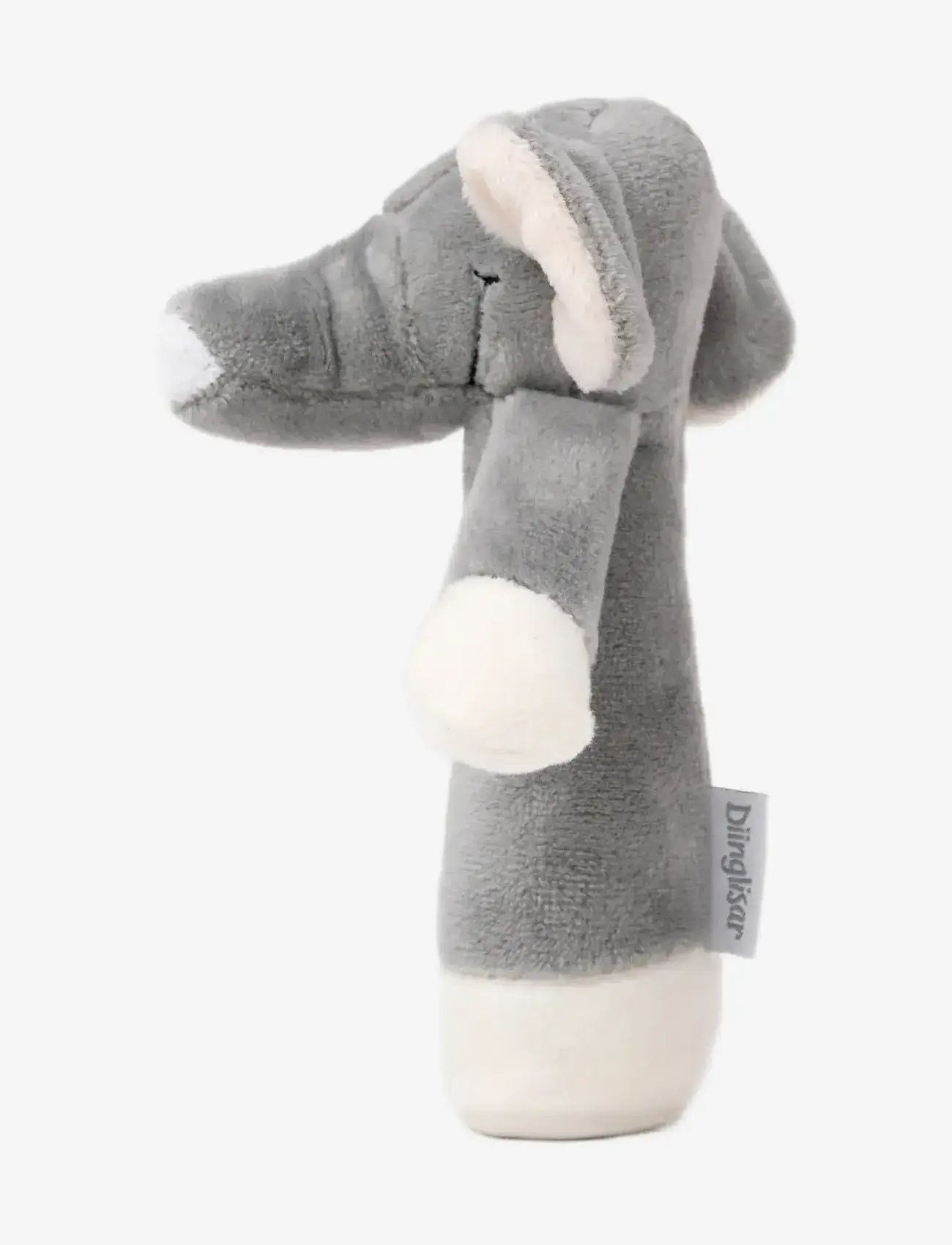 Teddykompaniet - Diinglisar, Rattle, Elephant, Grey - hochets - grey - 2