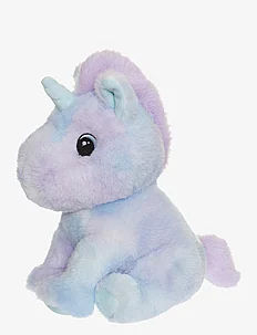 Unicorn, rainbowcoloured, purple, Teddykompaniet