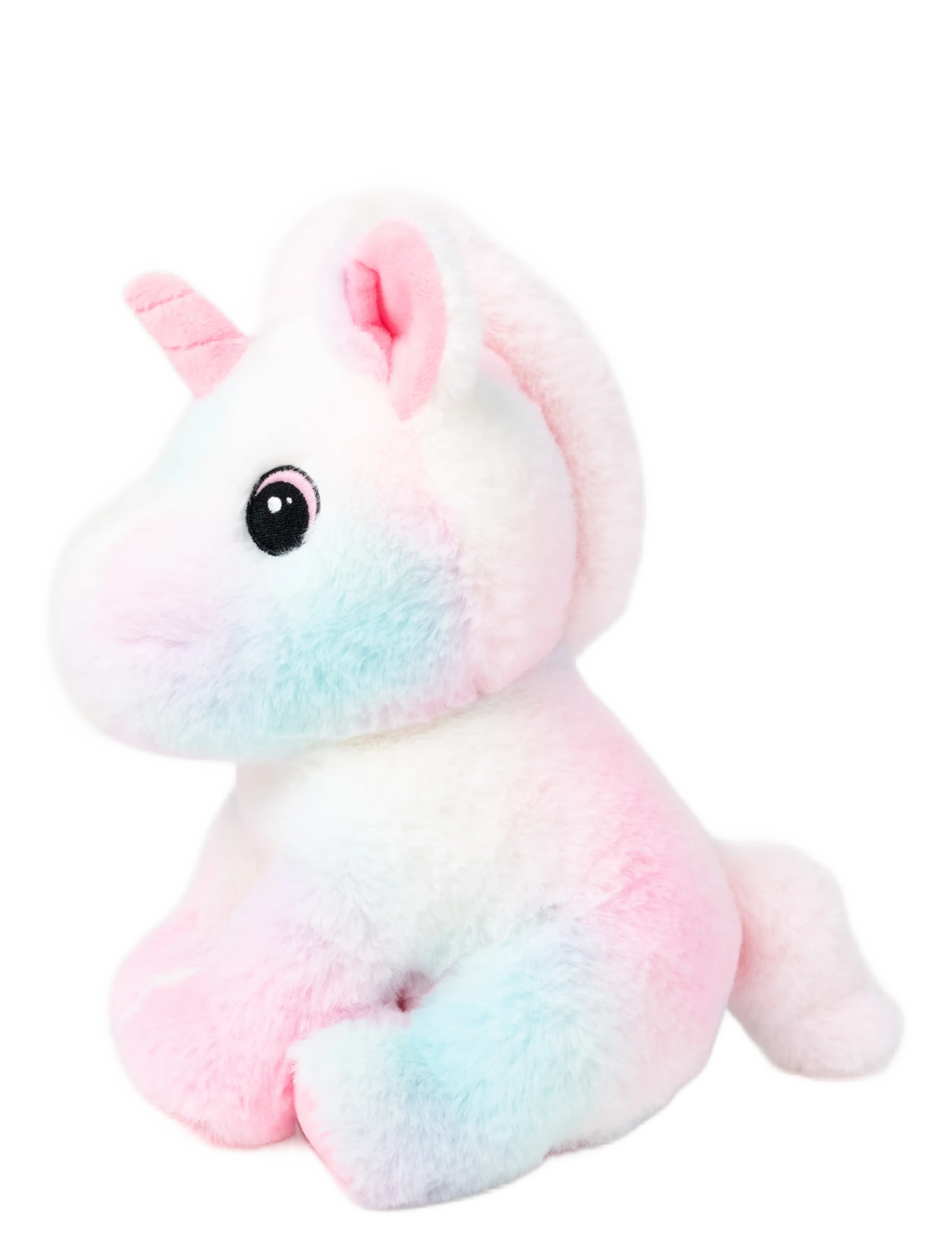 Teddykompaniet Unicorn, Rainbowcoloured, Pink, 26 cm, Pink, Soft Legetøj > Stuffed Animals, Børn