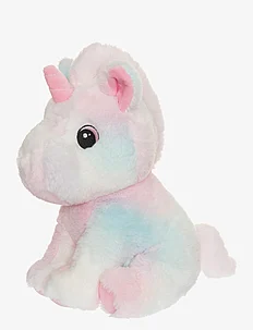 Unicorn, rainbowcoloured, pink, Teddykompaniet
