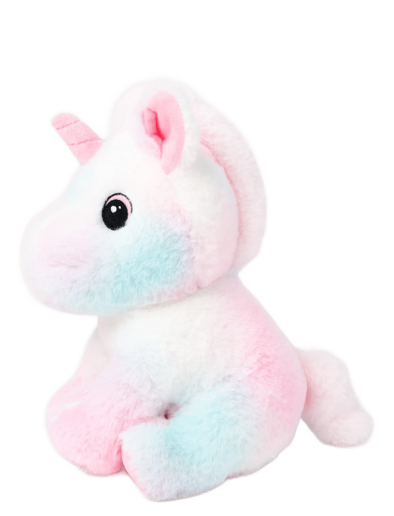 Teddykompaniet - Unicorn, rainbowcoloured, pink - kuscheltiere - pink - 0