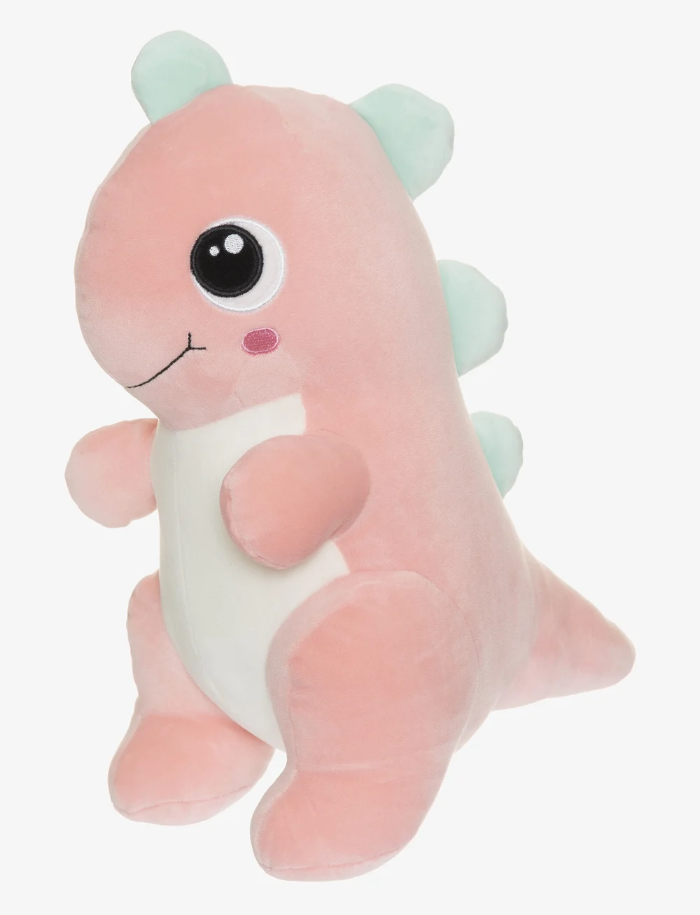 Teddykompaniet - Squeezie, Sitting Dino, pink - kuscheltiere - pink - 0