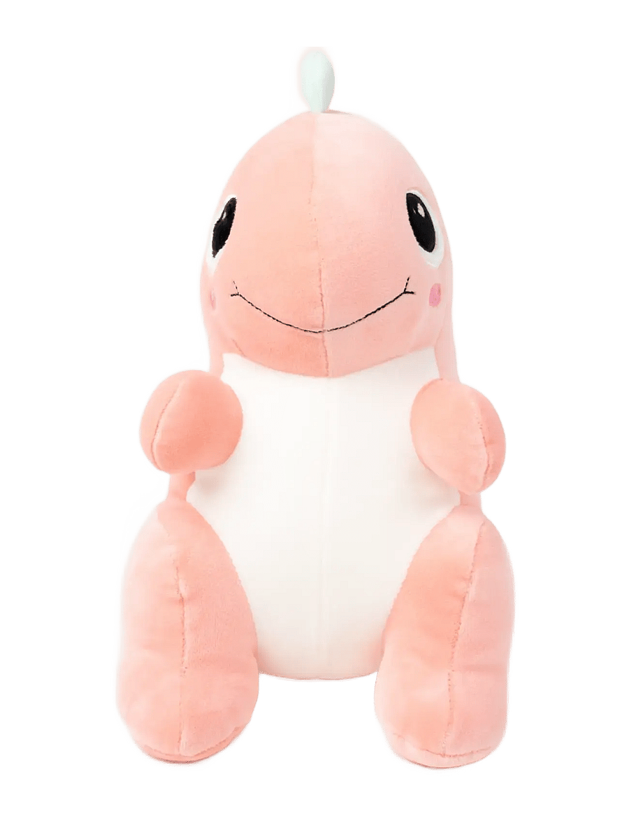 Teddykompaniet - Squeezie, Sitting Dino, pink - kuscheltiere - pink - 1