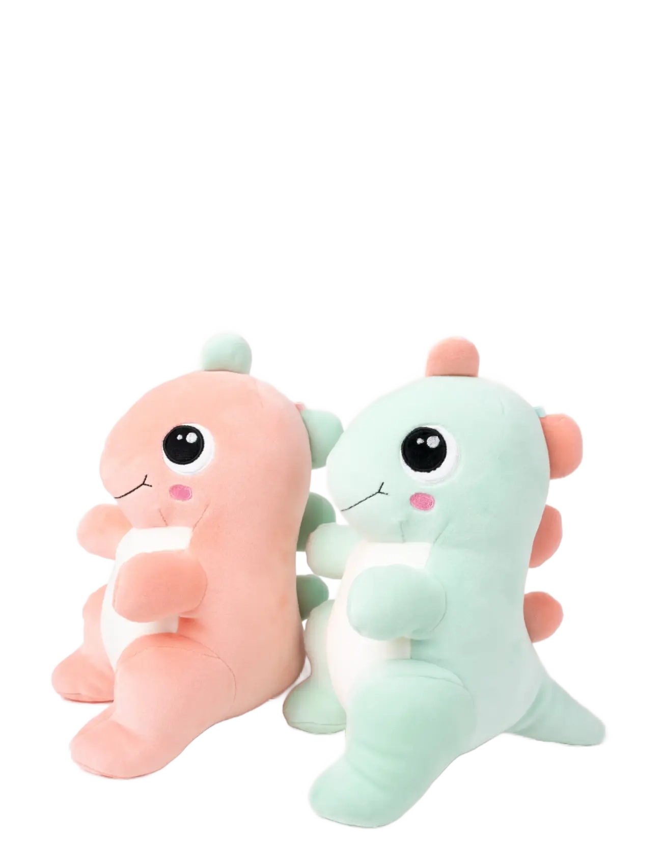 Teddykompaniet - Squeezie, Sitting Dino, pink - kuscheltiere - pink - 3