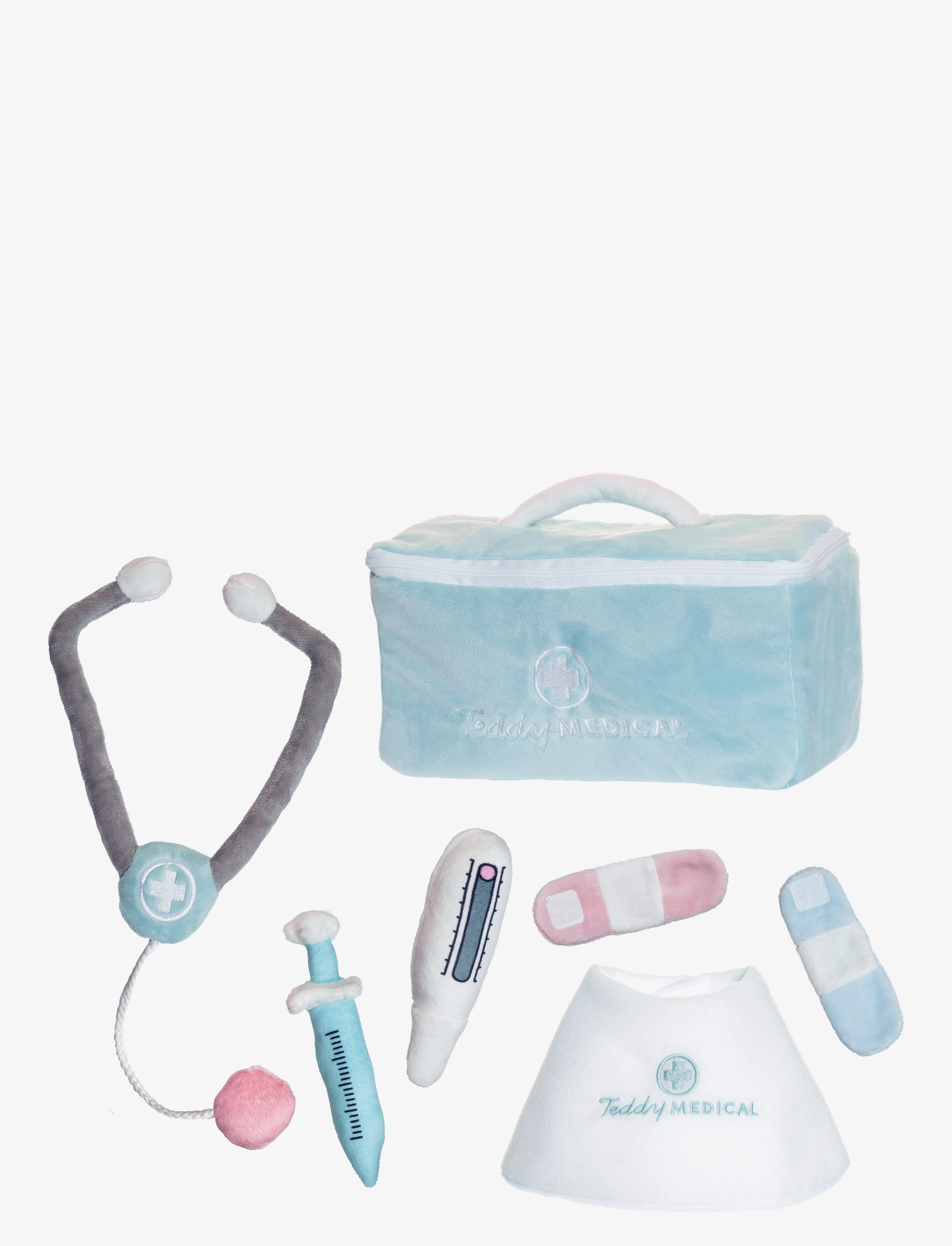 TEDDYKOMPANIET Teddy Medical, Playset Blau - 21.5X12X10.5 - Kinder