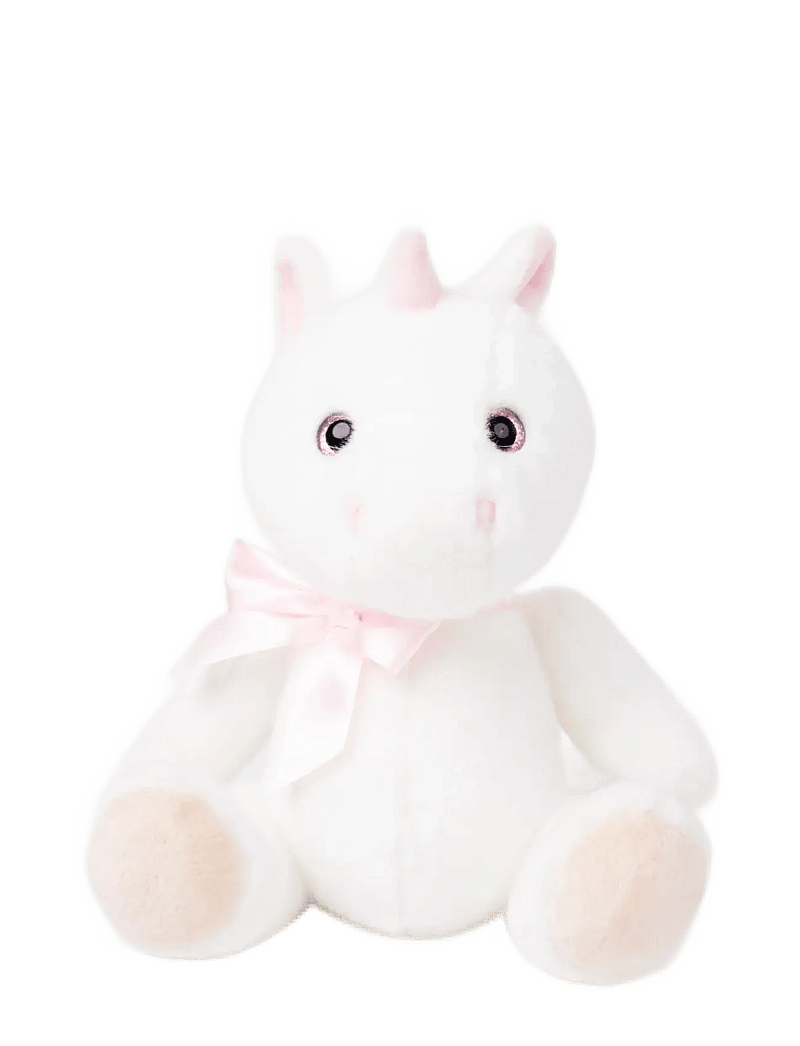 Teddykompaniet - Unicorn, Elsie - stuffed animals - white - 0