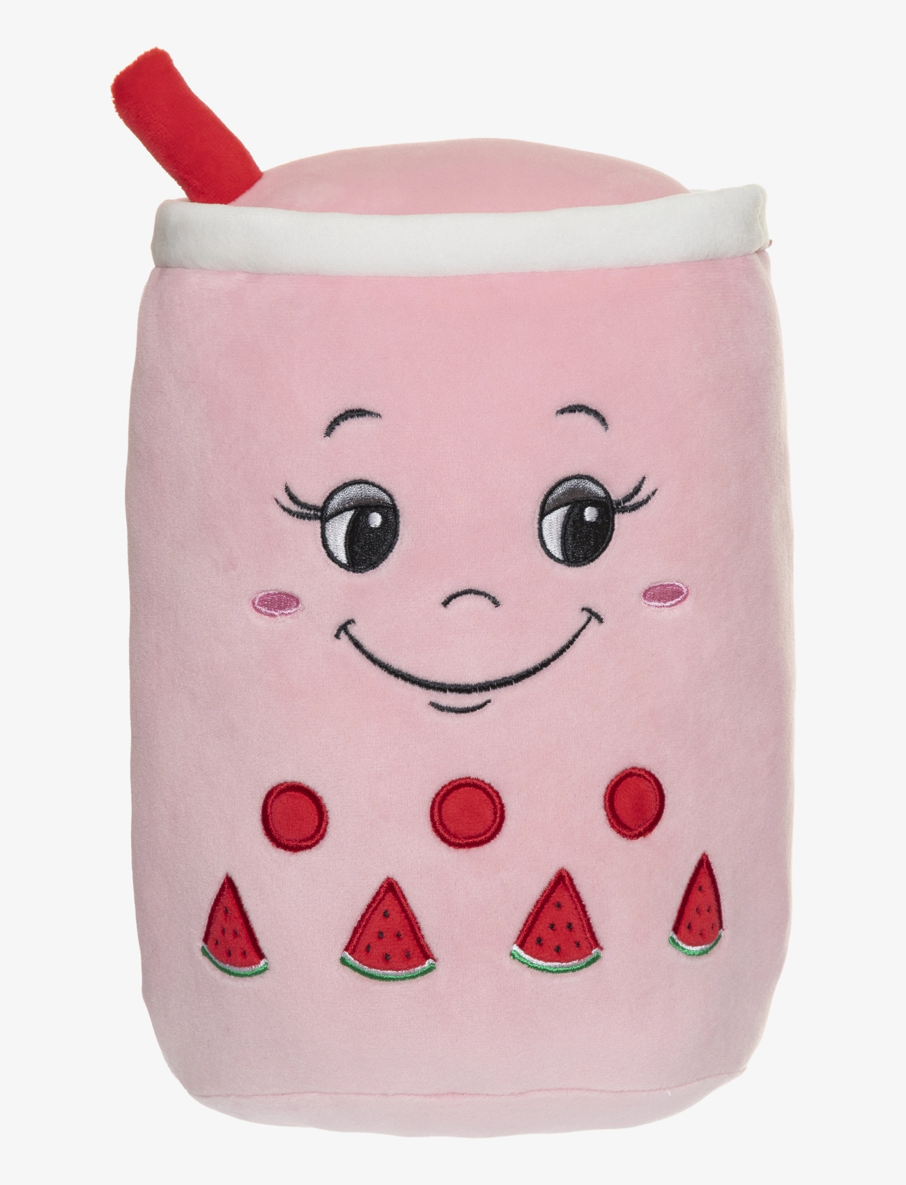 Teddykompaniet Squeezie, Bubble Tea, Strawberry, 30 cm, Soft Spielzeug, Rosa - Stuffed Kinder