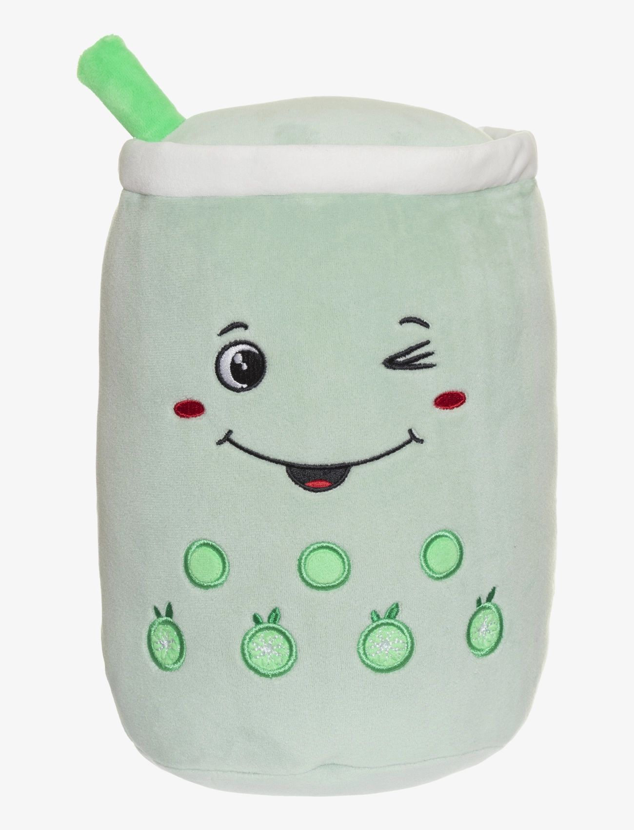 Teddykompaniet Squeezie, Bubble Tea, Pear, 30 cm, Soft Spielzeug, Grün - Stuffed Kinder