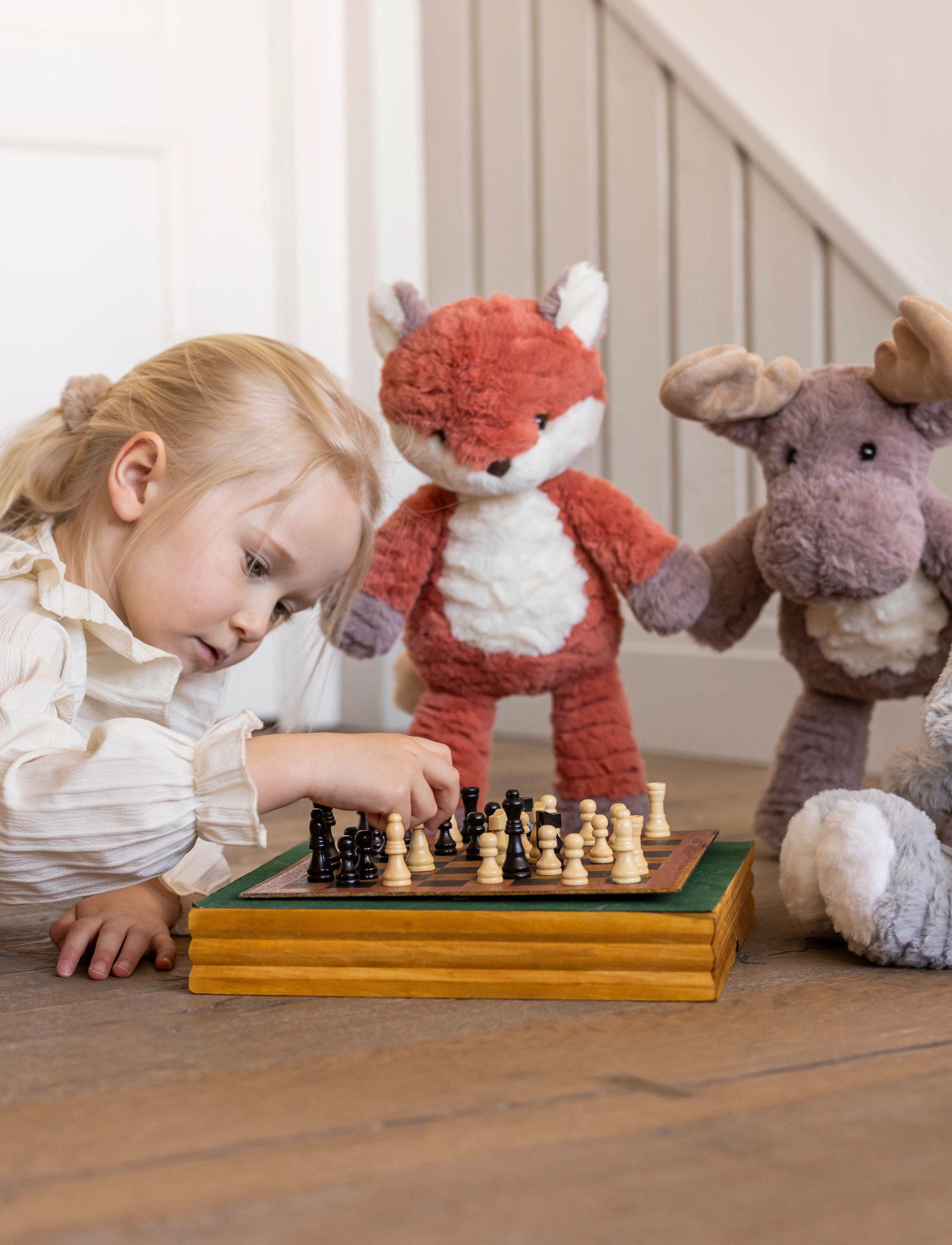 Teddykompaniet Tuffisar, Moose, Ärling, 40 cm, Soft Spielzeug, Braun - Stuffed Animals, Kinder