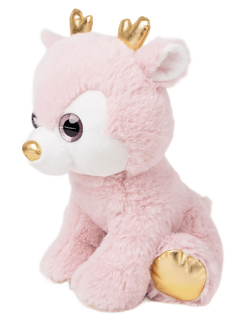 Teddykompaniet - Deer, Ronja, pink - pehmed loomad - pink - 2
