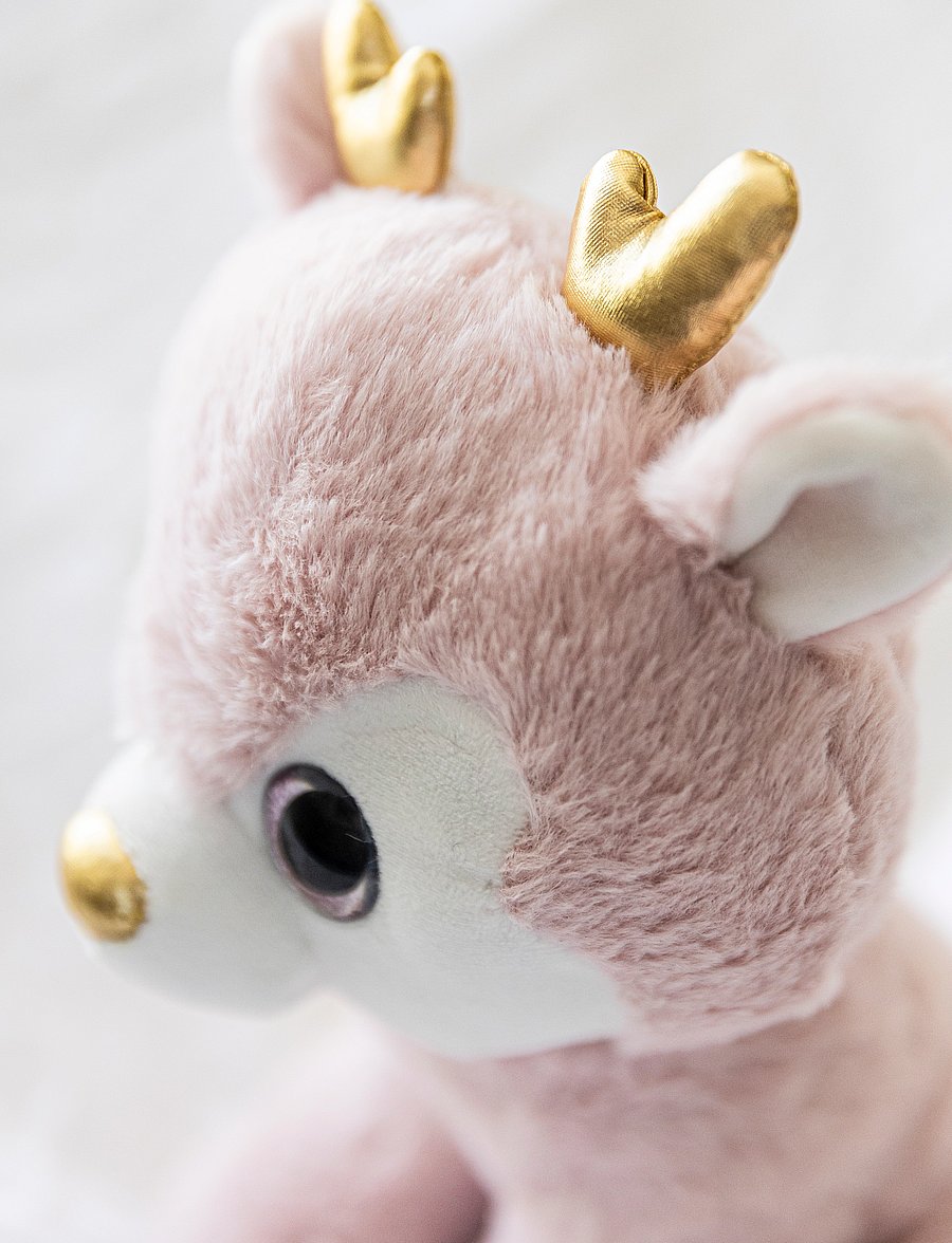 Teddykompaniet - Deer, Ronja, pink - kuscheltiere - pink - 4