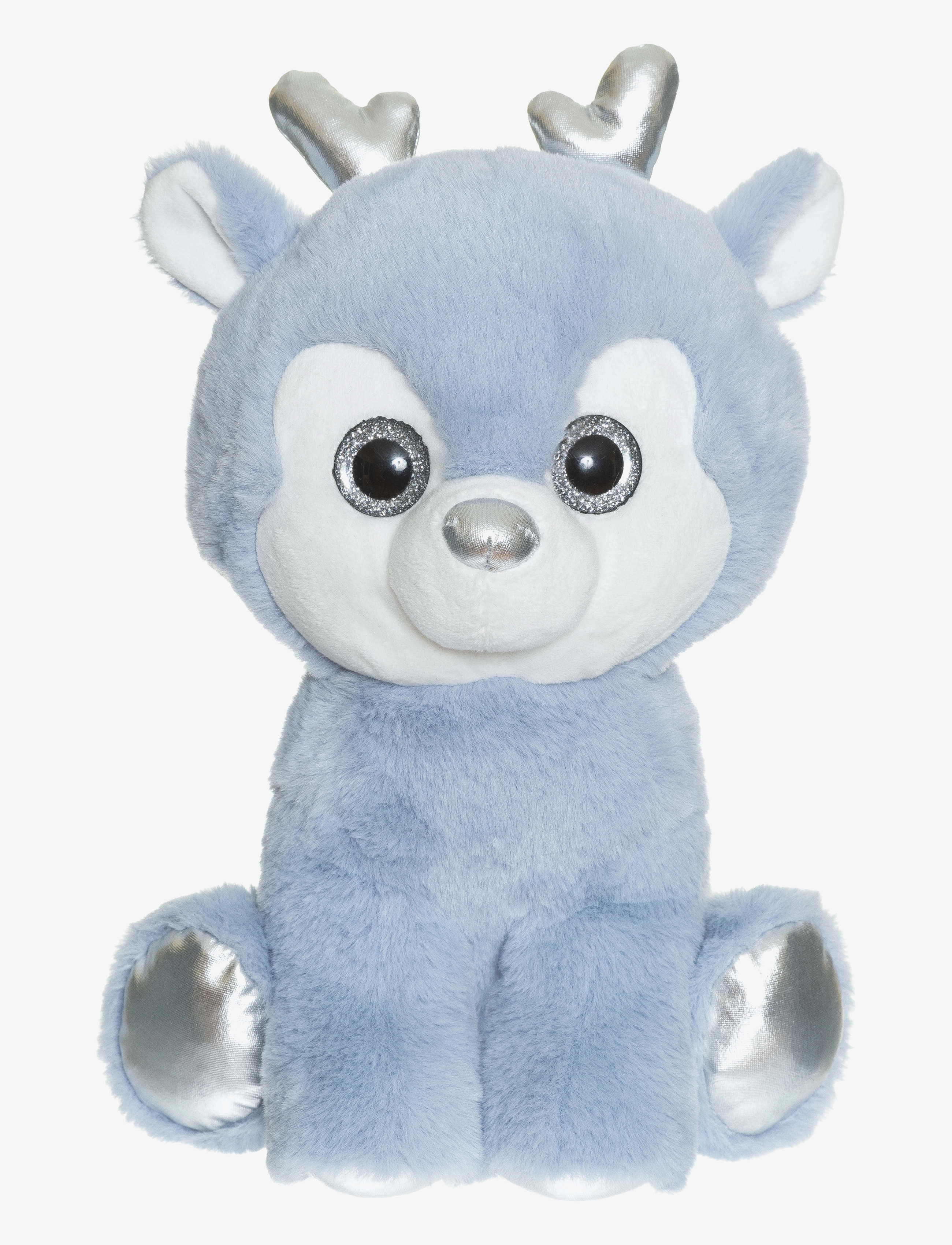 TEDDYKOMPANIET Deer, Tea, Teal Blau - 25 CM - Kinder