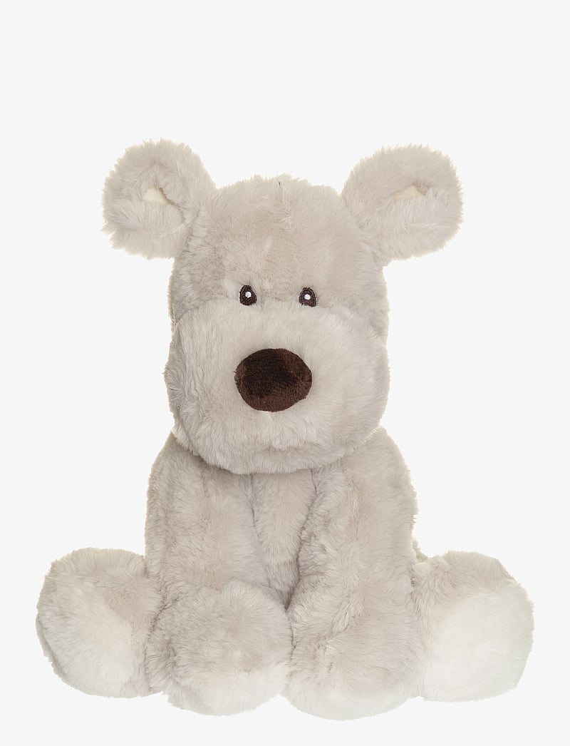 Teddykompaniet - Teddy Mocca, Dog, grey, large - kuscheltiere - grey - 1