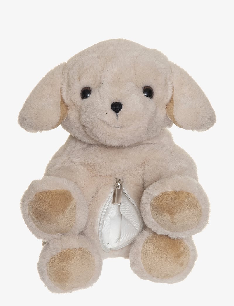 Teddykompaniet - The dog Tess with puppy - pehmed loomad - beige - 3