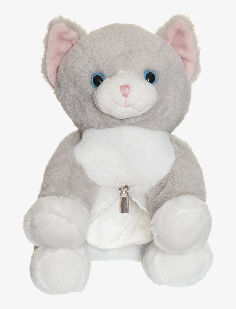 Teddykompaniet - The cat Tuva with kitten - kuscheltiere - grey - 3