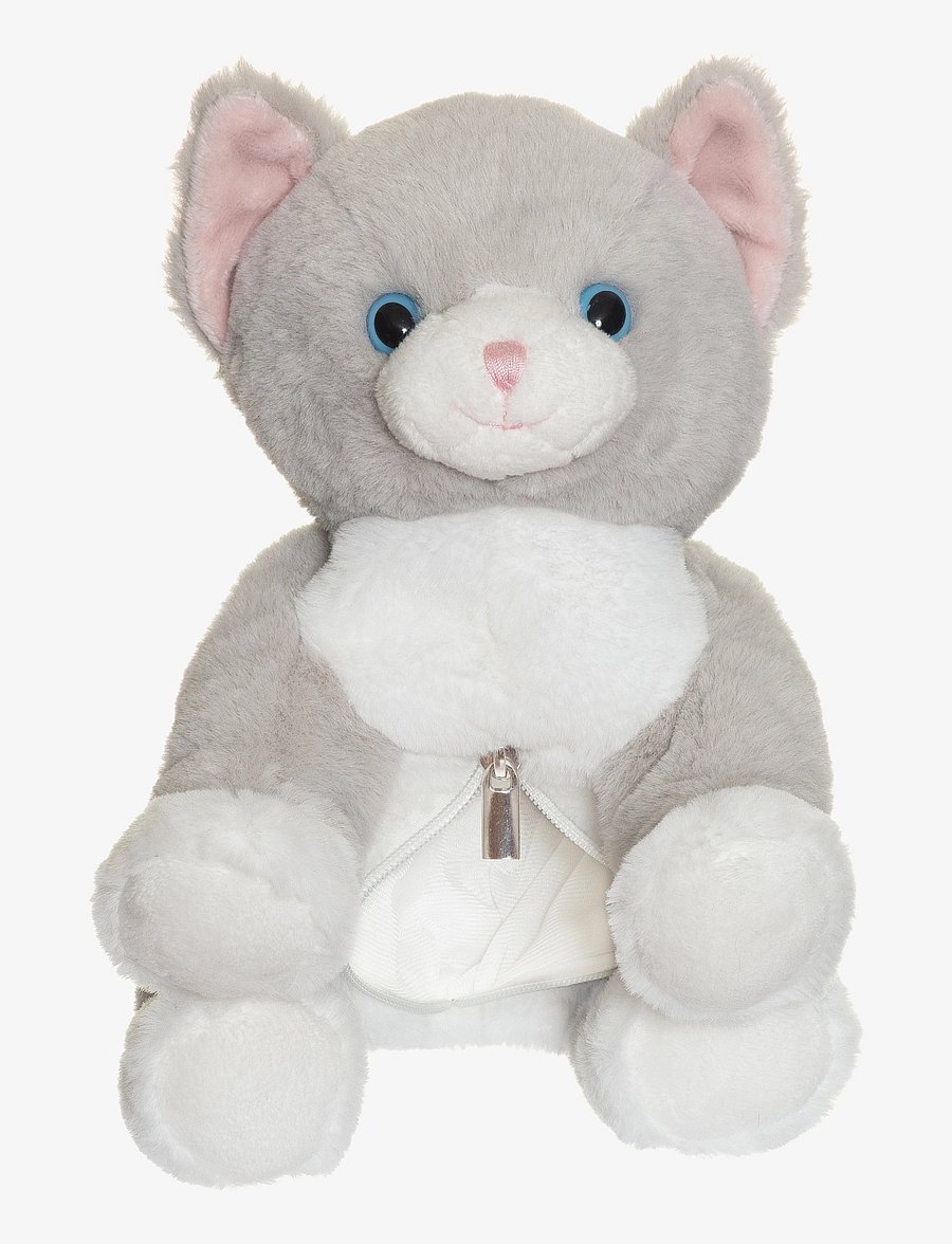Teddykompaniet - The cat Tuva with kitten - madalaimad hinnad - grey - 2