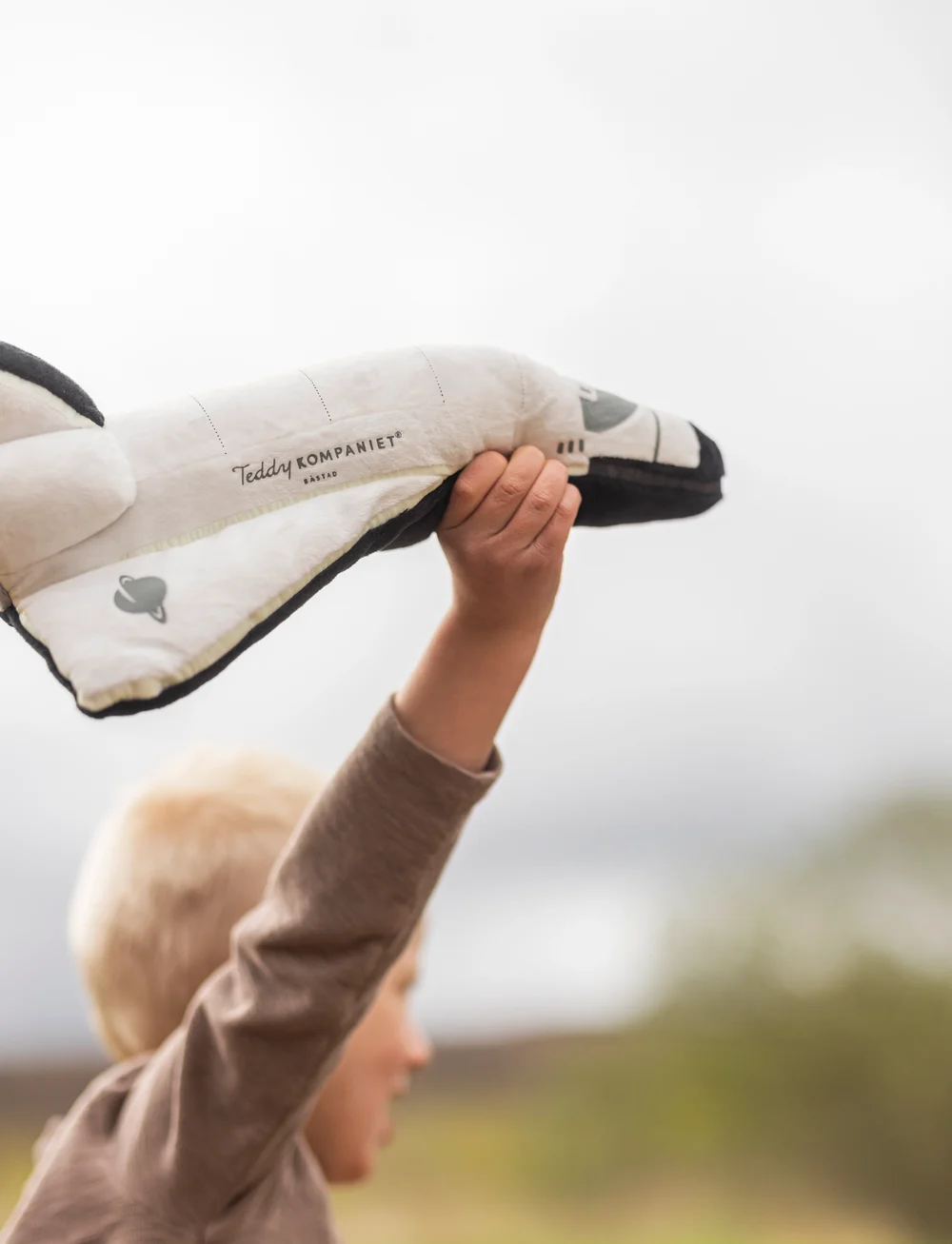 Teddykompaniet - Glow in the dark, Teddy Space - plüschspielzeug - white - 0