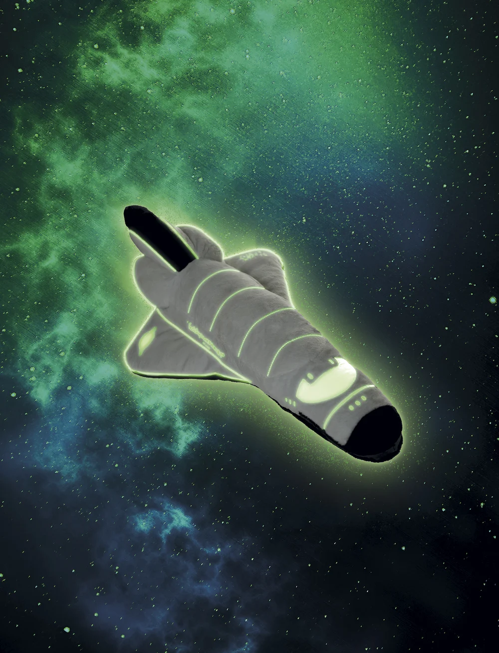 Teddykompaniet - Glow in the dark, Teddy Space - plüschspielzeug - white - 4