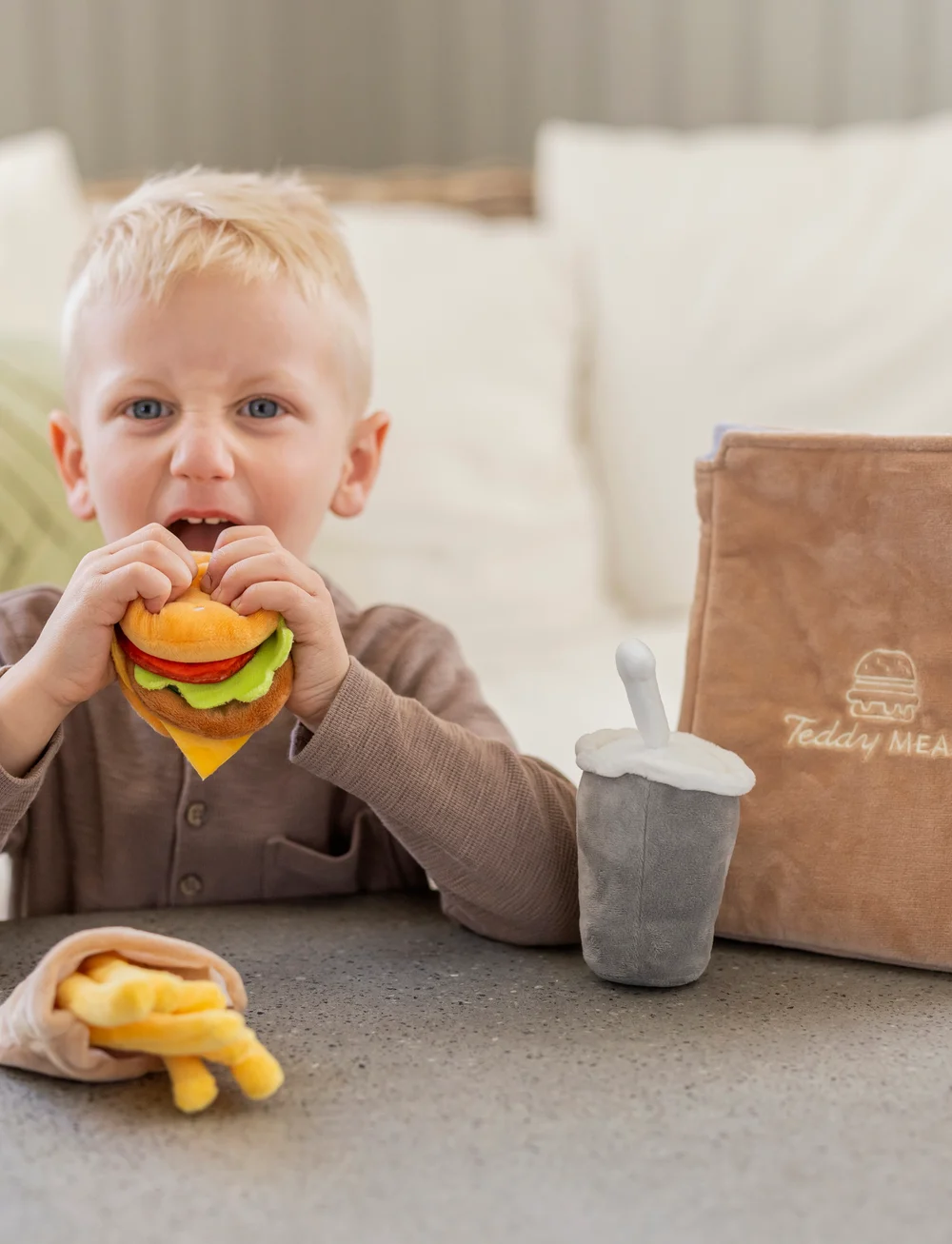 Teddykompaniet - Teddy Meal, playset - plüschspielzeug - multi - 0