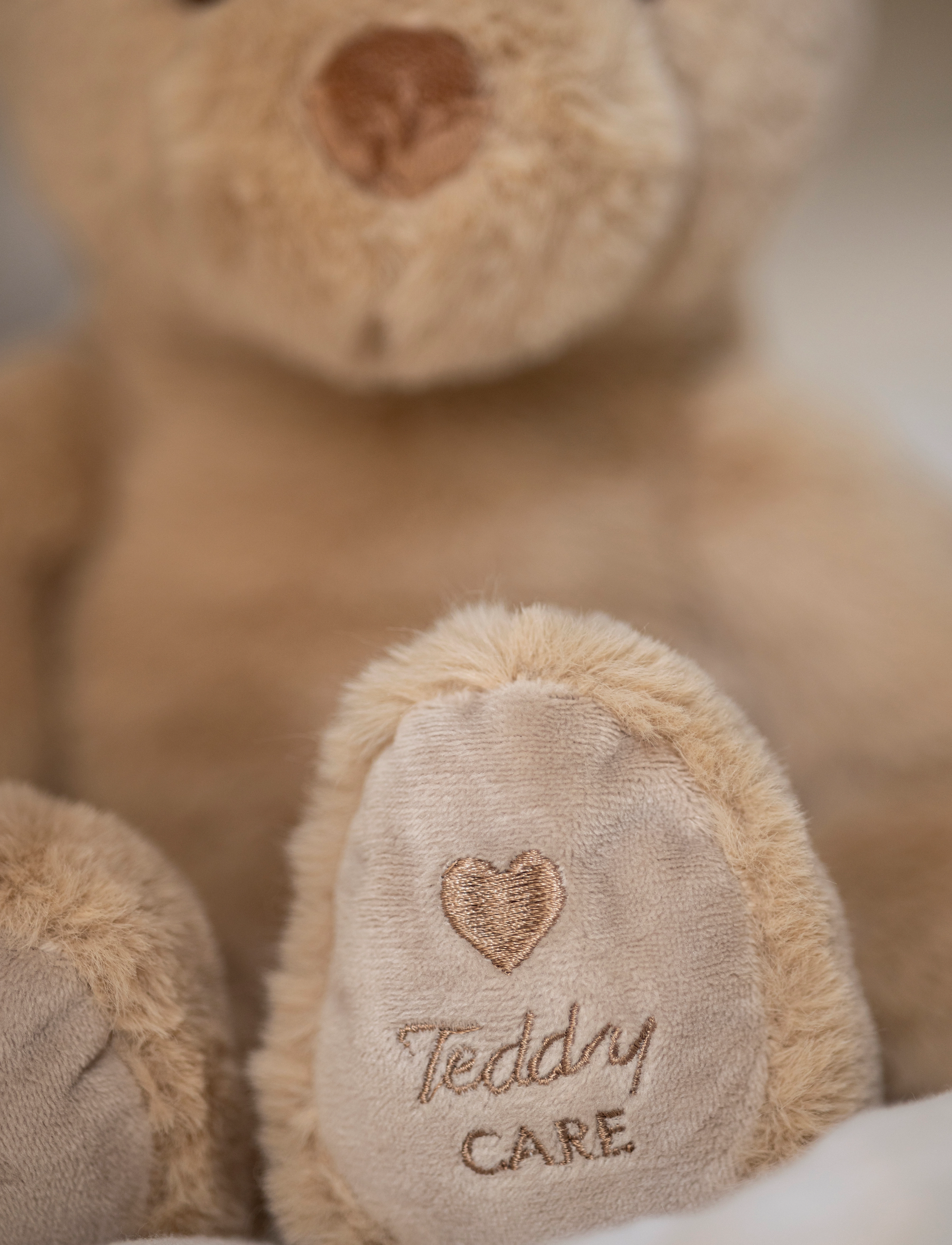 Teddykompaniet - Teddy Care, Sven, Weighted animal - teddybären - beige - 3
