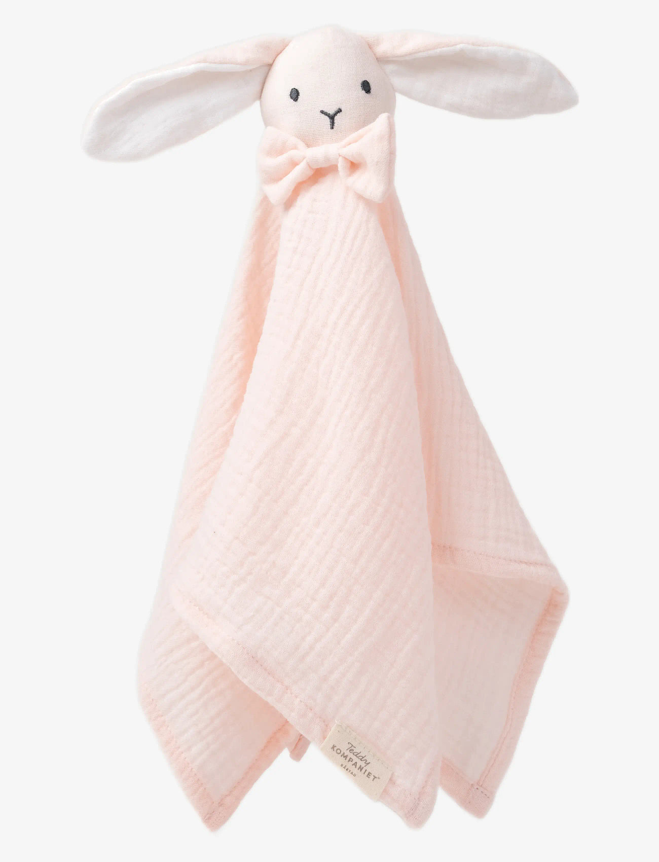 Teddykompaniet - Diinglisar, Blankie, Rabbit, Muslin, baby pink - cuddle blankets - pink - 1