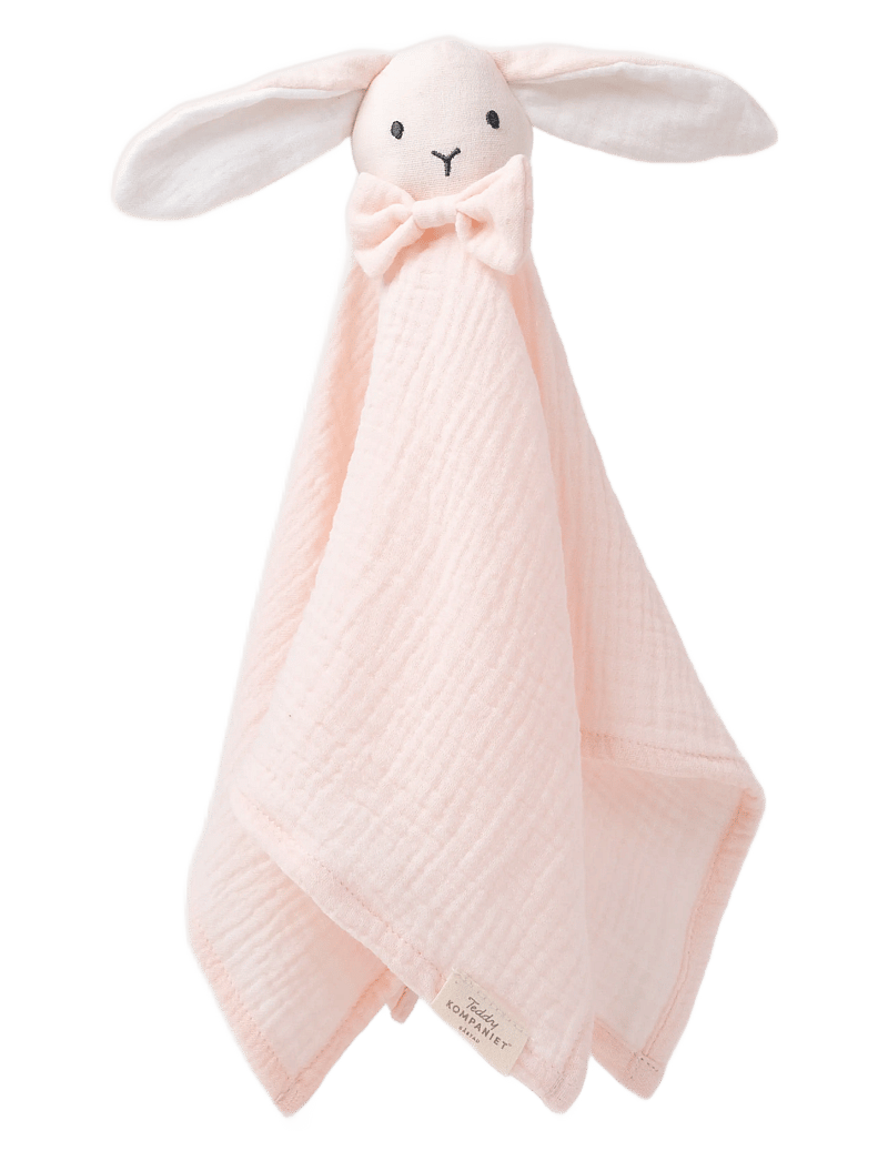Teddykompaniet - Diinglisar, Blankie, Rabbit, Muslin, baby pink - cuddle blankets - pink - 1
