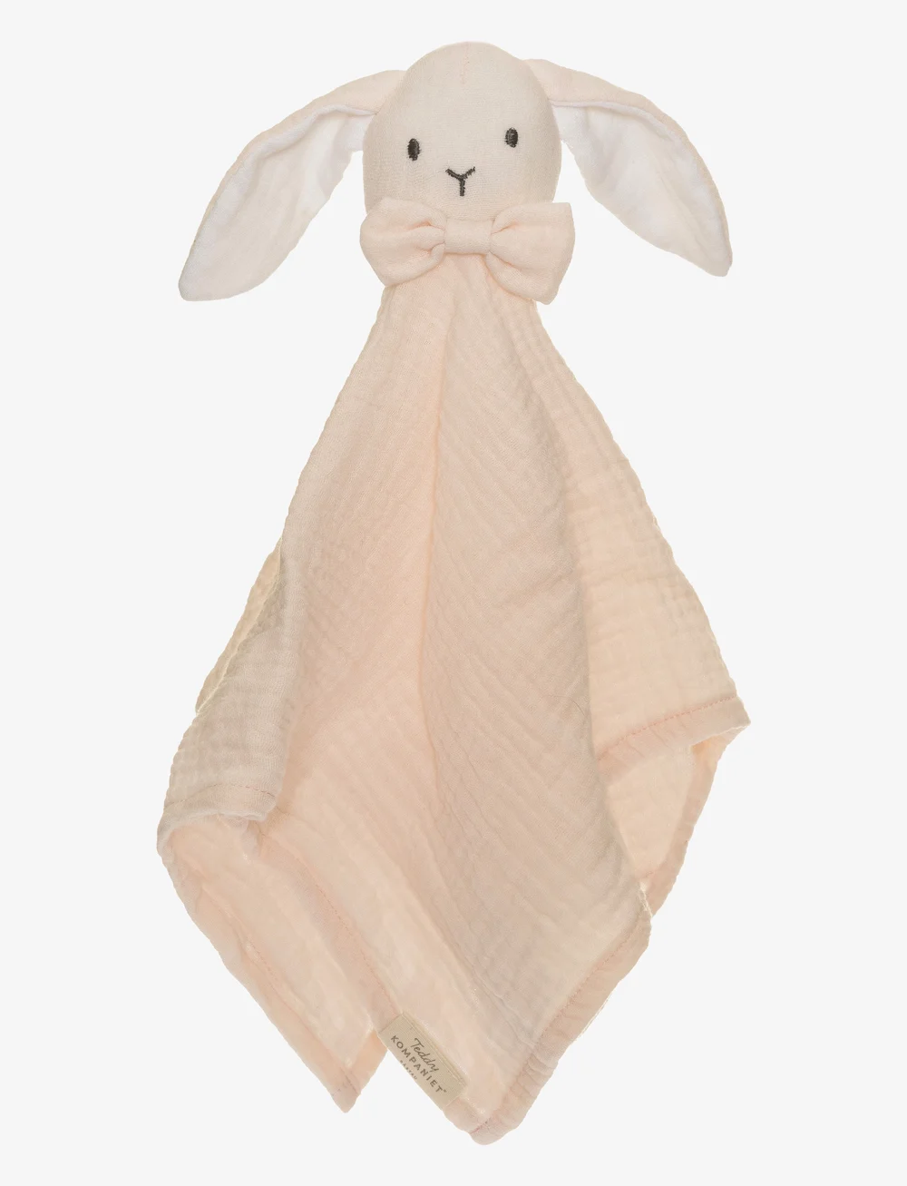 Teddykompaniet - Diinglisar, Blankie, Rabbit, Muslin, baby pink - kaisutekid - pink - 1