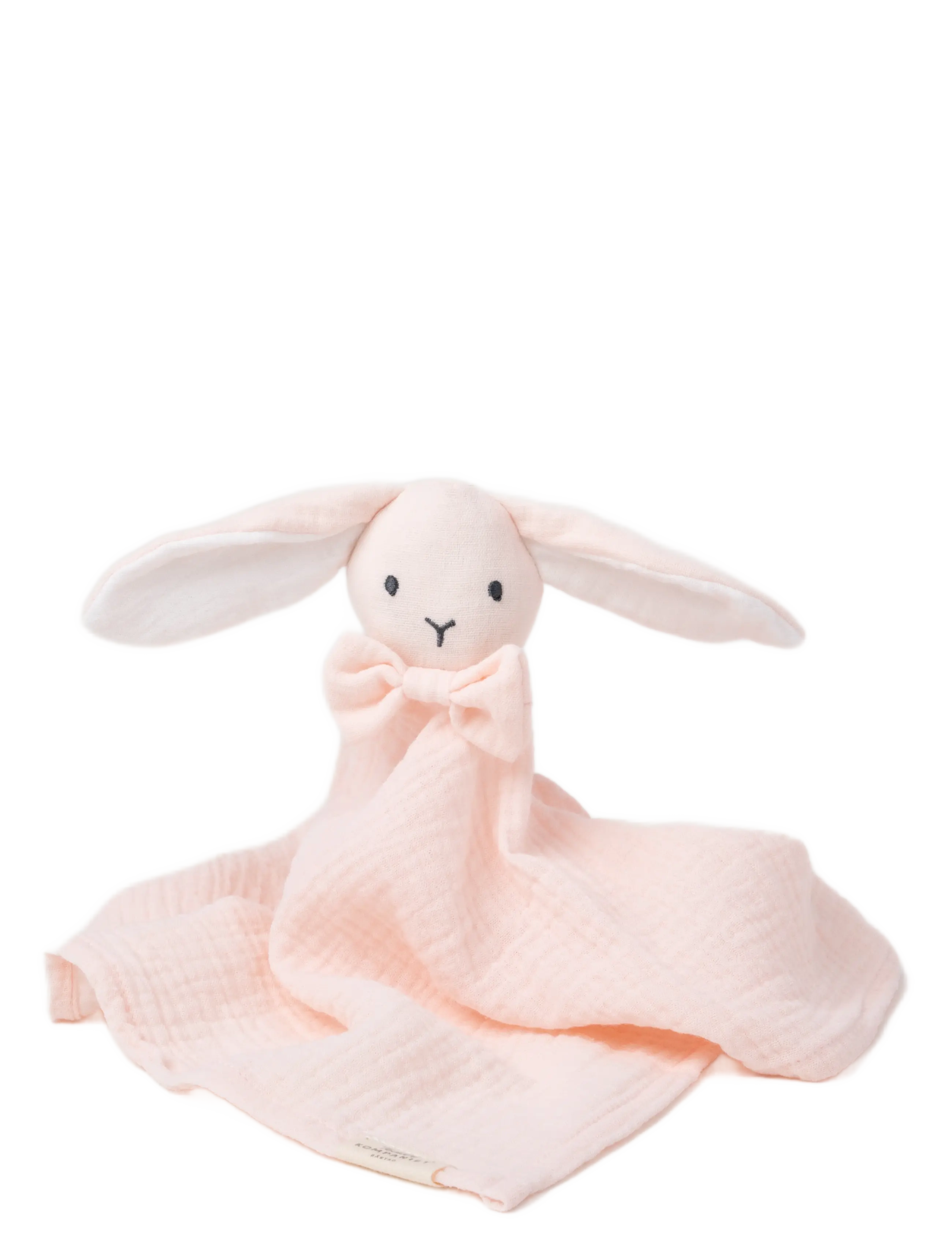 Teddykompaniet - Diinglisar, Blankie, Rabbit, Muslin, baby pink - pink - 2