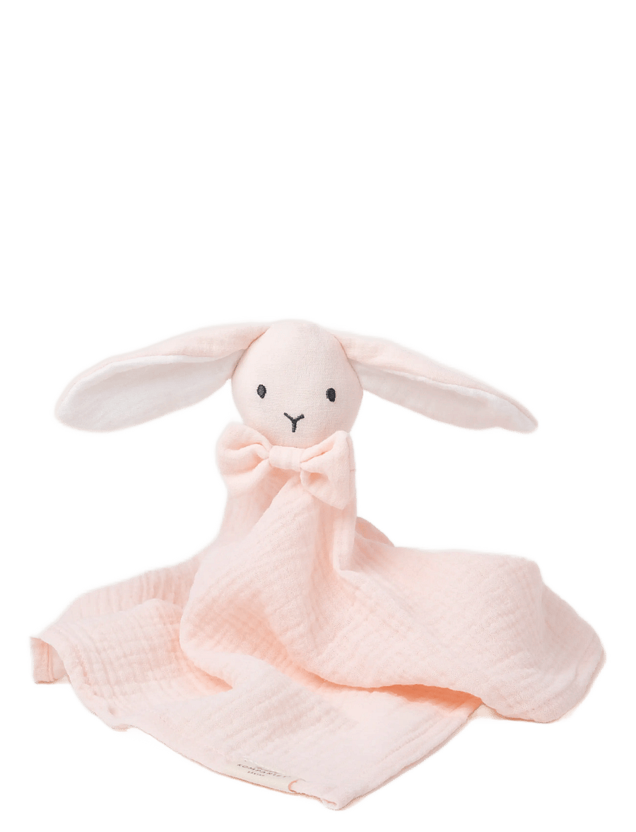 Teddykompaniet - Diinglisar, Blankie, Rabbit, Muslin, baby pink - pink - 2