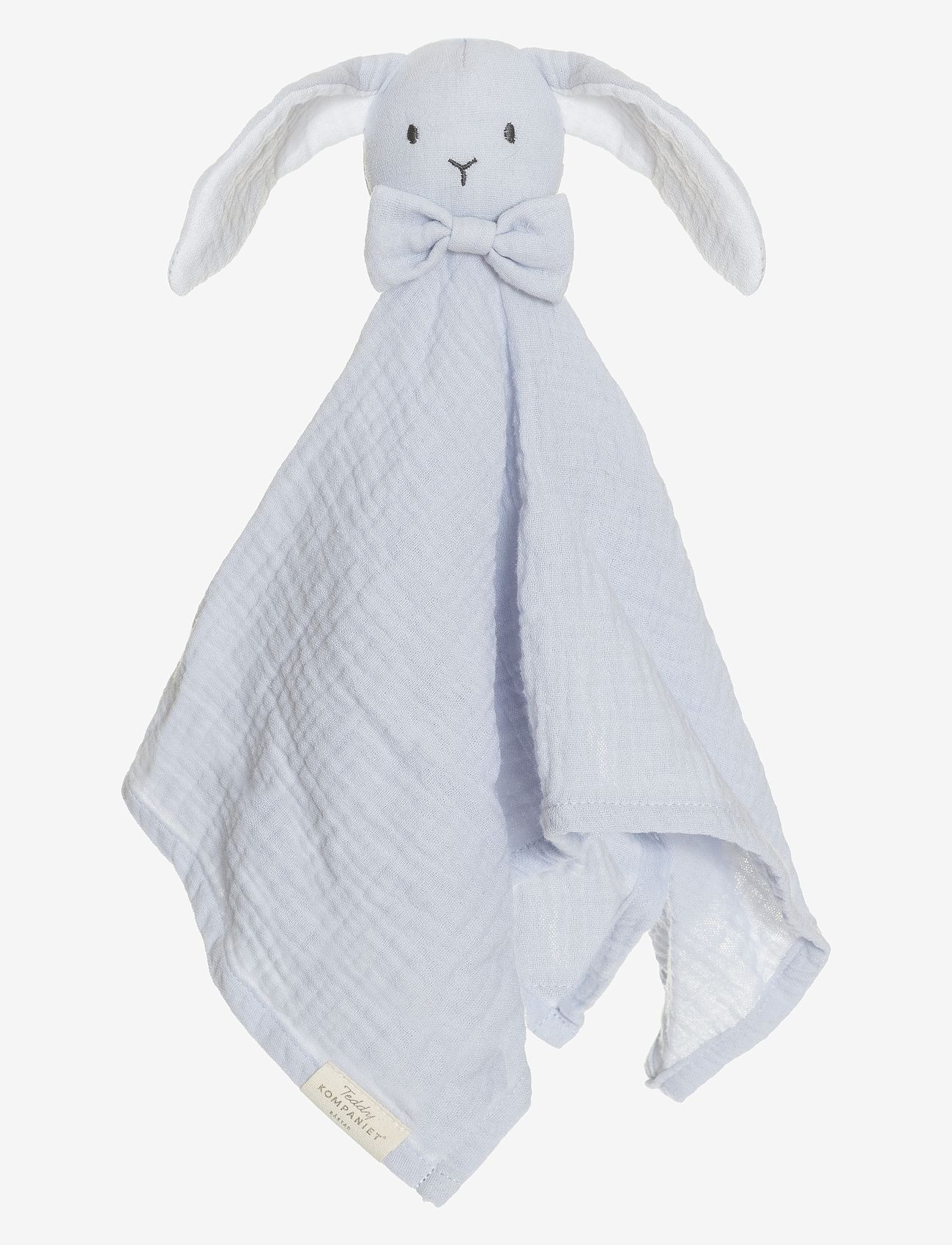 Teddykompaniet - Diinglisar, Blankie, Rabbit, Muslin, baby blue - kaisutekid - blue - 1