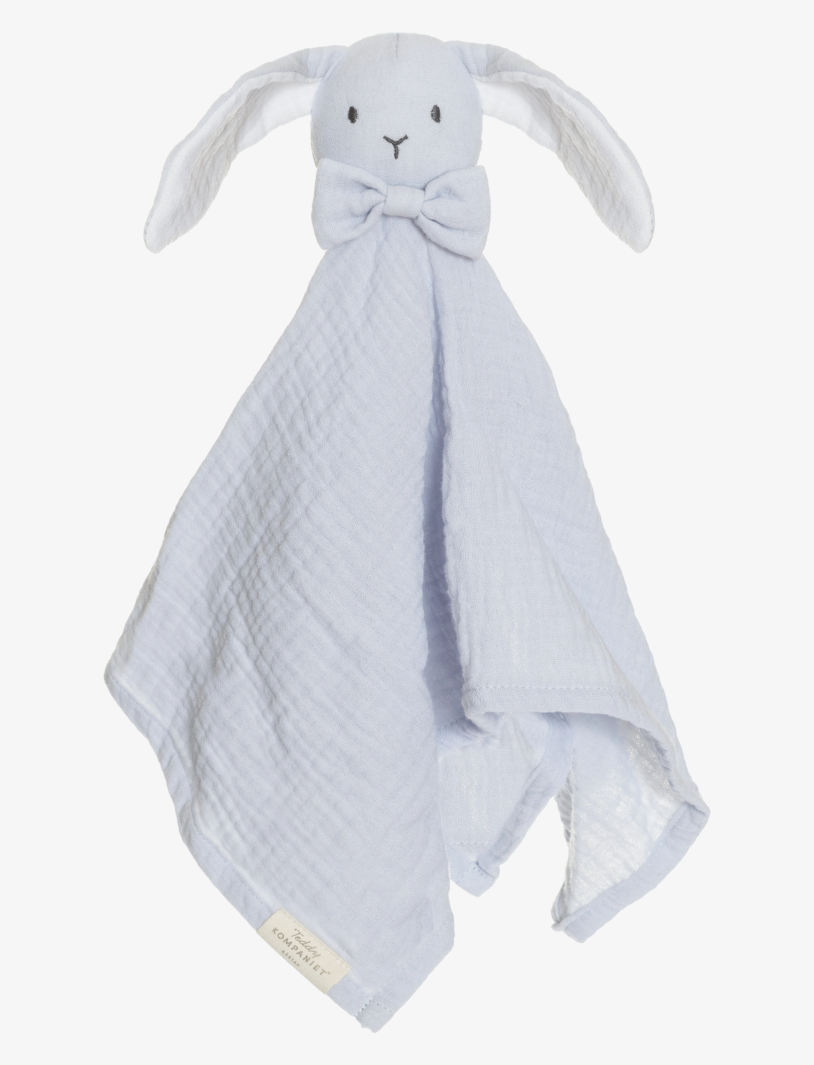 Diinglisar, Blankie, Rabbit, Muslin, baby blue - BLUE