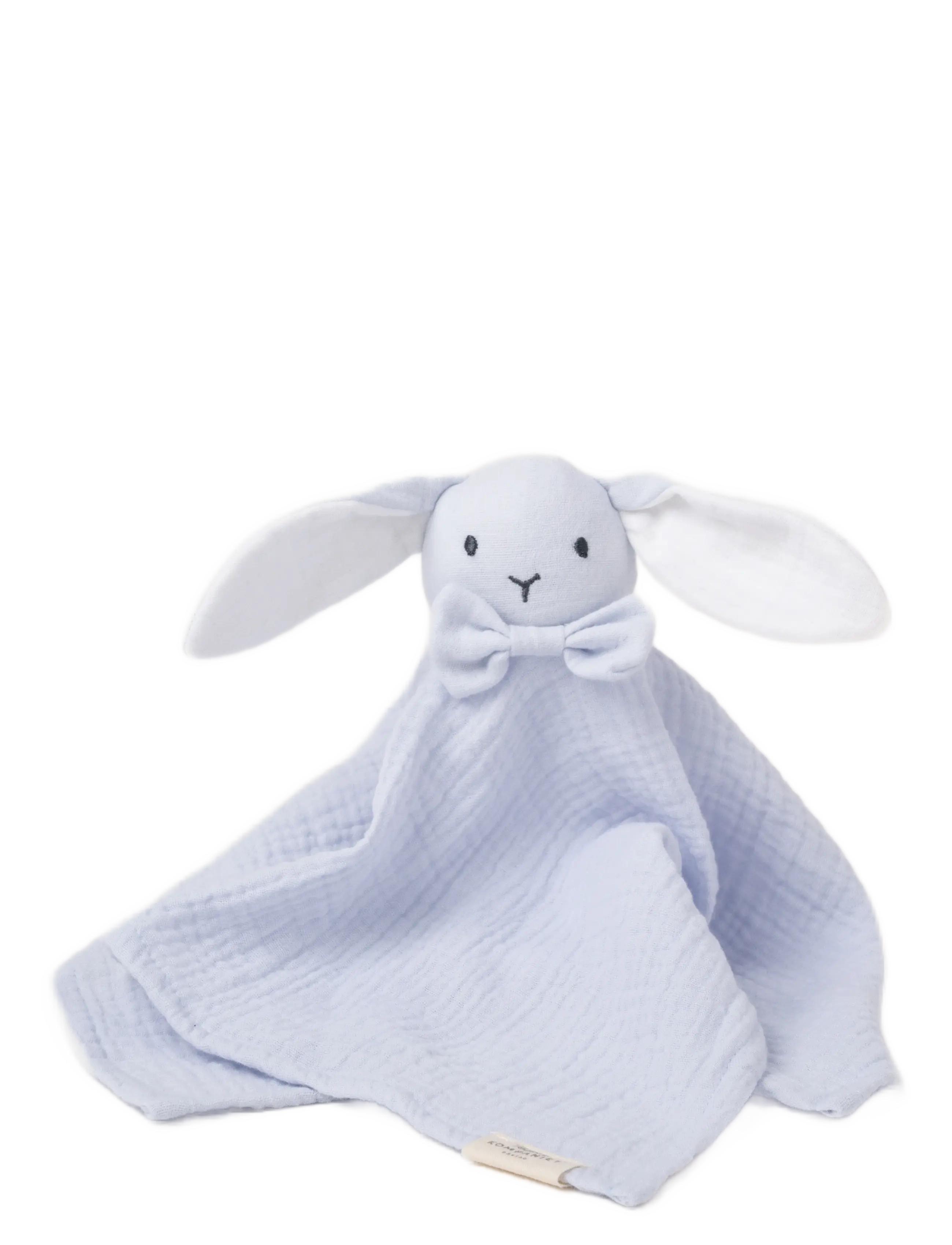 Teddykompaniet - Diinglisar, Blankie, Rabbit, Muslin, baby blue - musselinklude - blue - 2