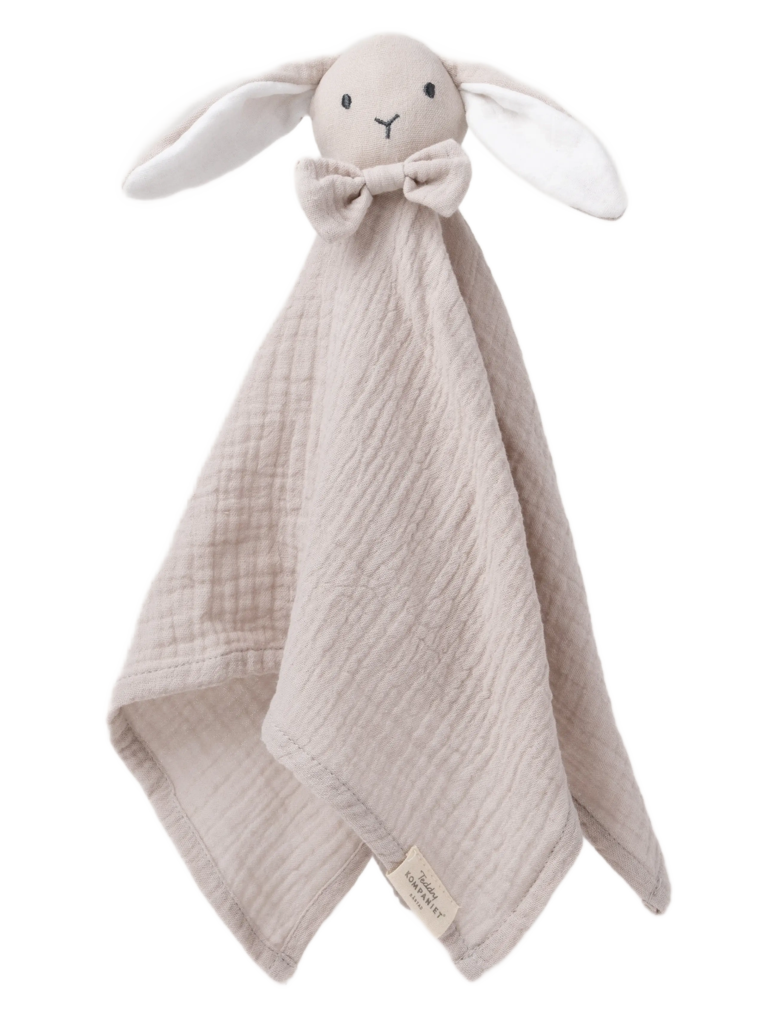 Teddykompaniet Diinglisar, Blankie, Rabbit, Muslin, greige - 4 for 3 - GREY / beige